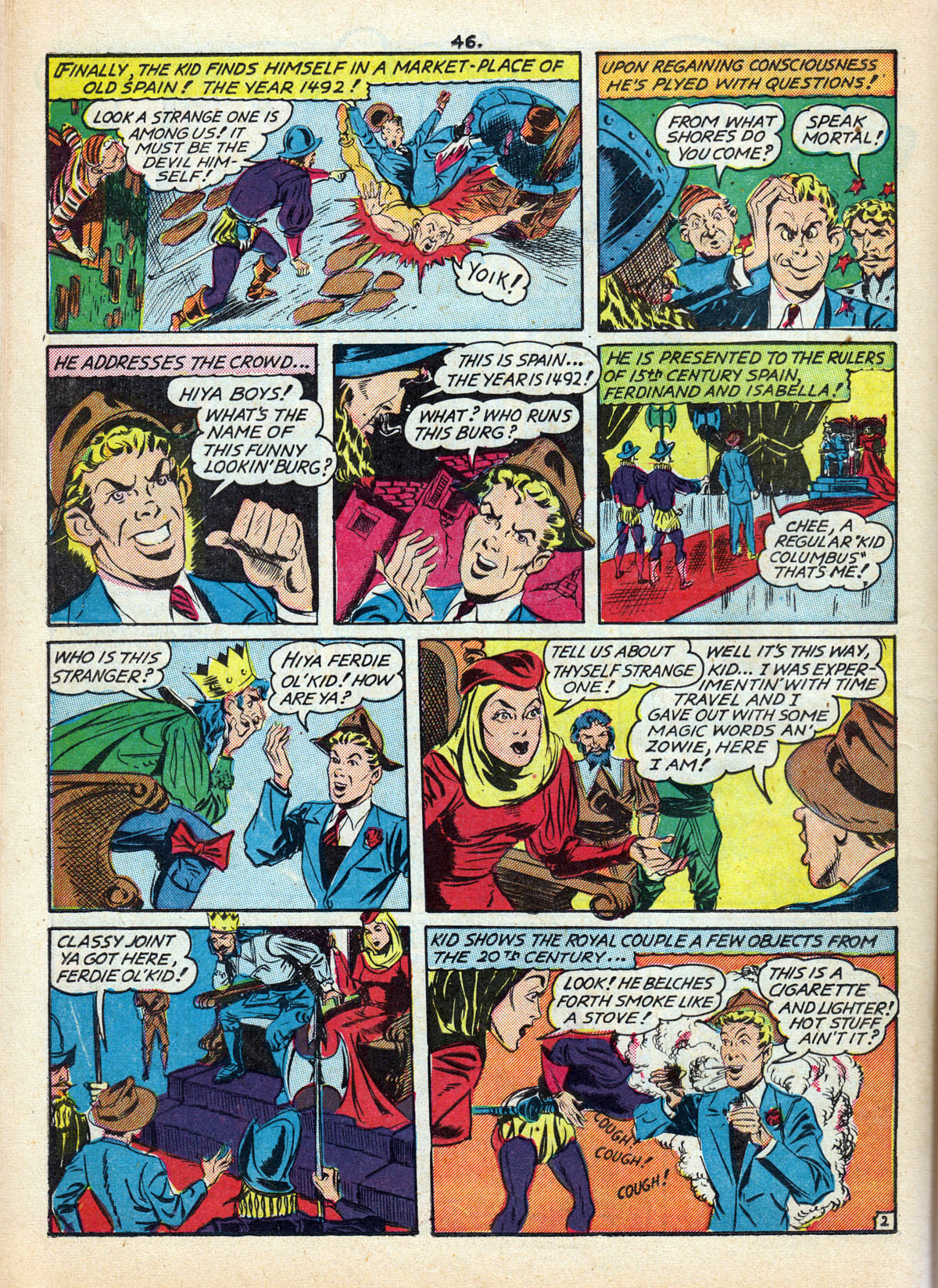 Read online Comedy Comics (1942) comic -  Issue #10 - 48