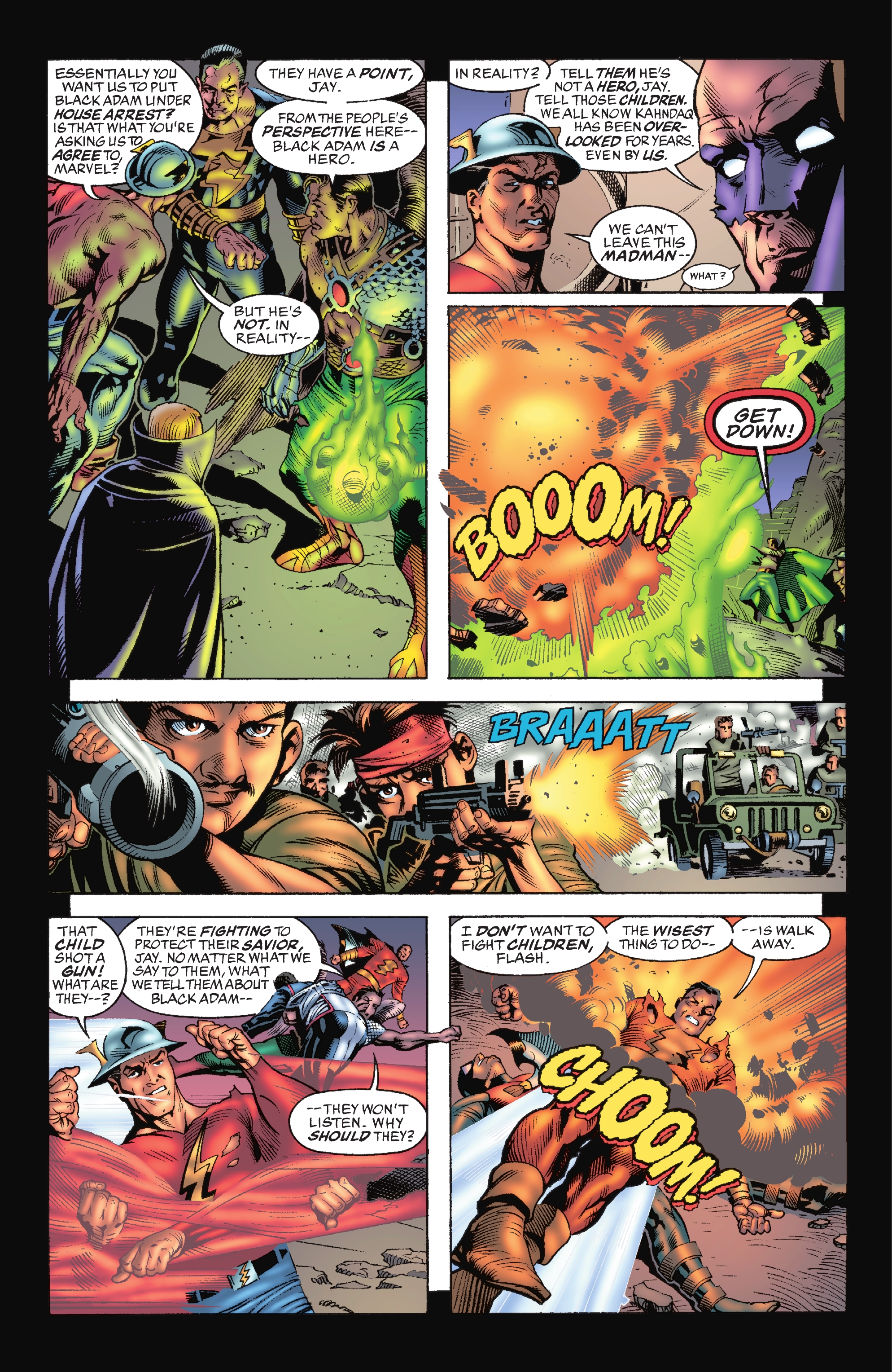 Read online Black Adam/JSA: Black Reign comic -  Issue # TPB - 127