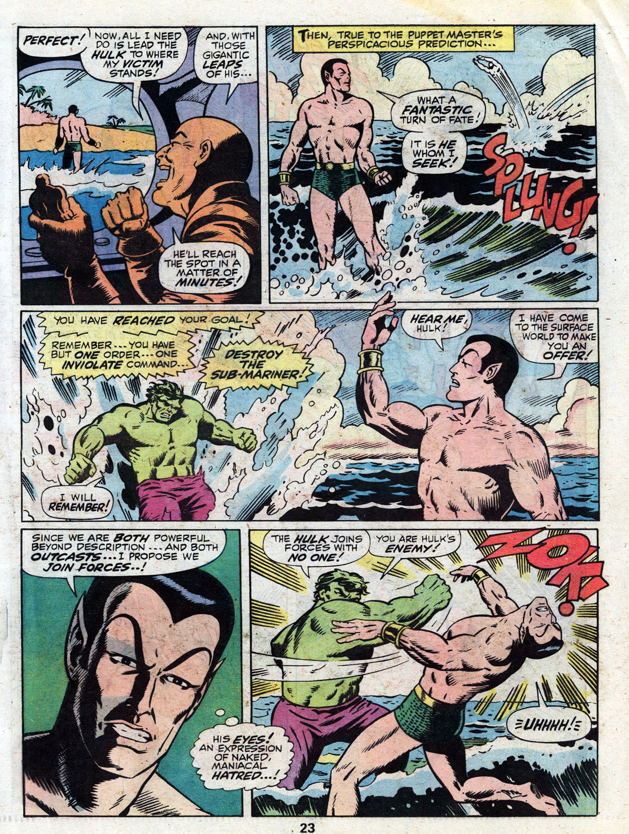 Read online Marvel Treasury Edition comic -  Issue #5 - 22