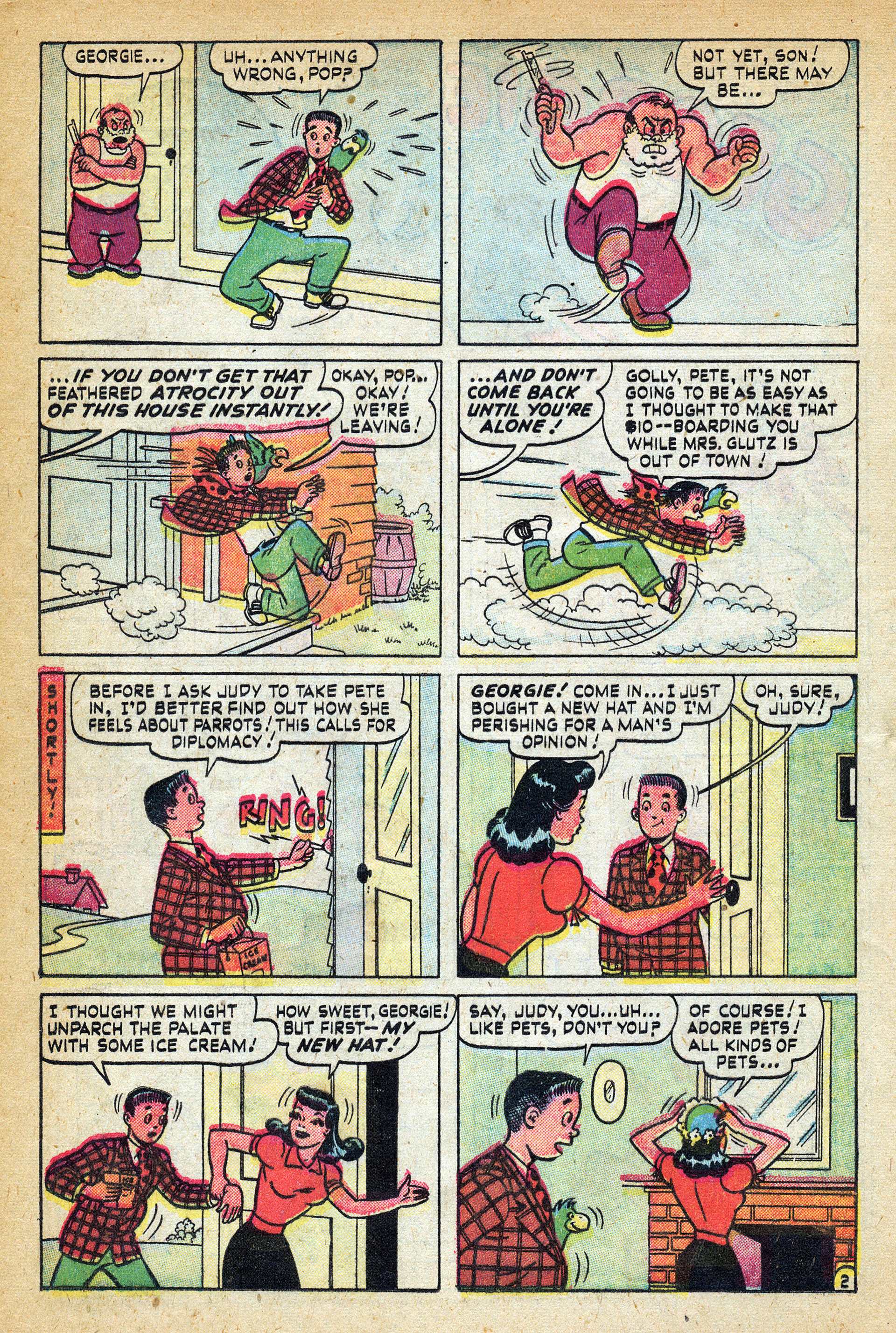 Read online Georgie Comics (1949) comic -  Issue #27 - 12