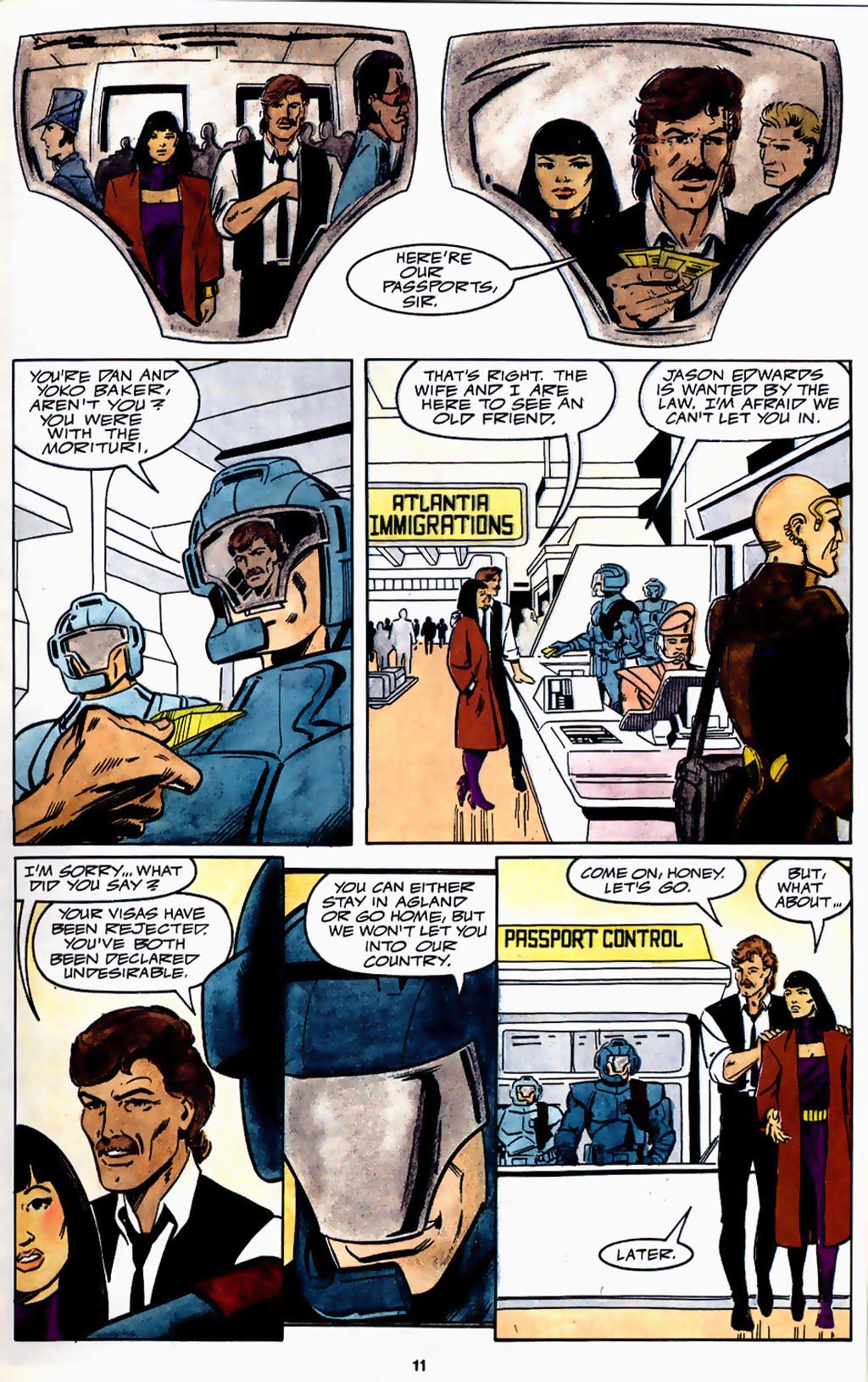 Read online Strikeforce: Morituri Electric Undertow comic -  Issue #2 - 12