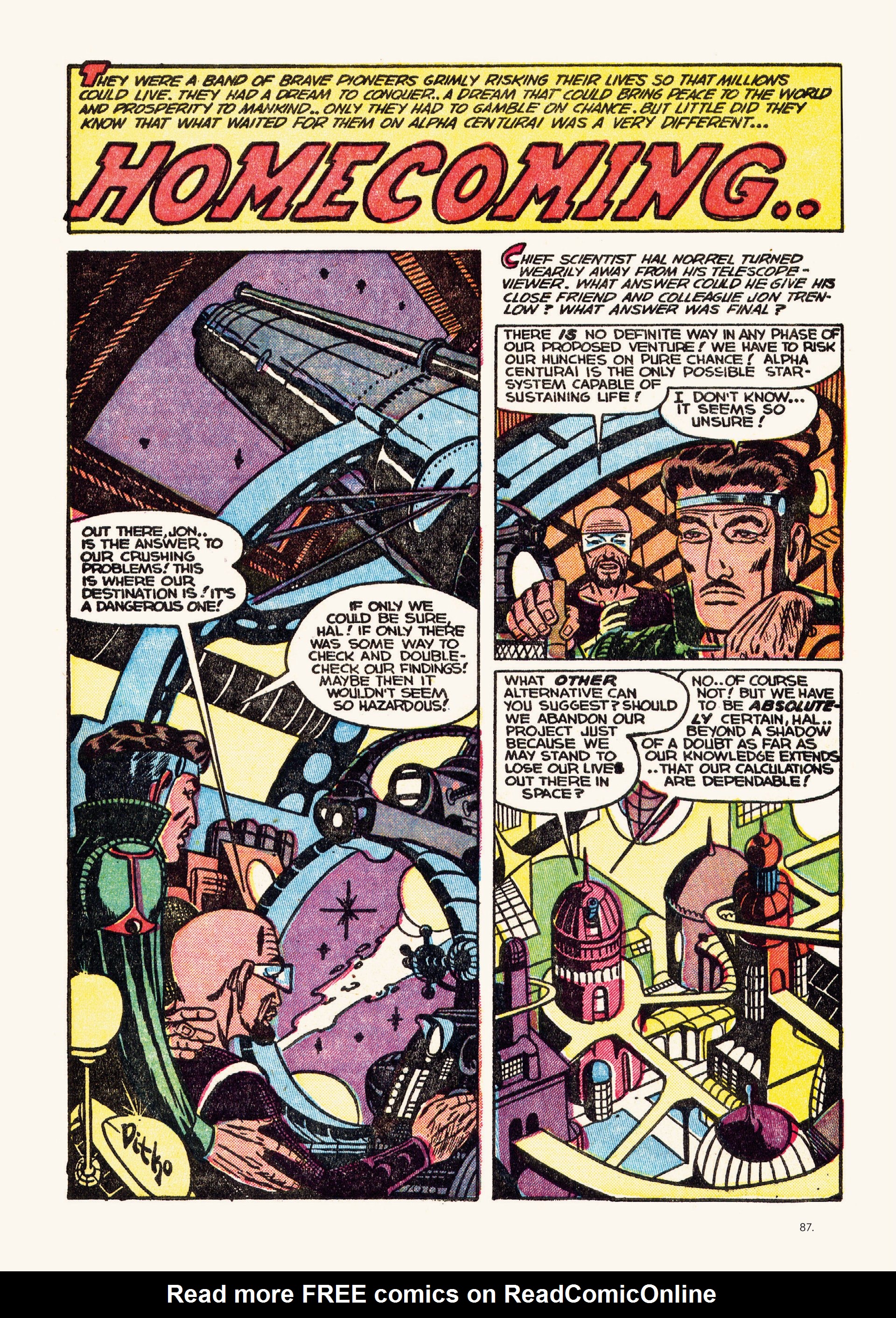 Read online The Steve Ditko Archives comic -  Issue # TPB 1 (Part 1) - 85