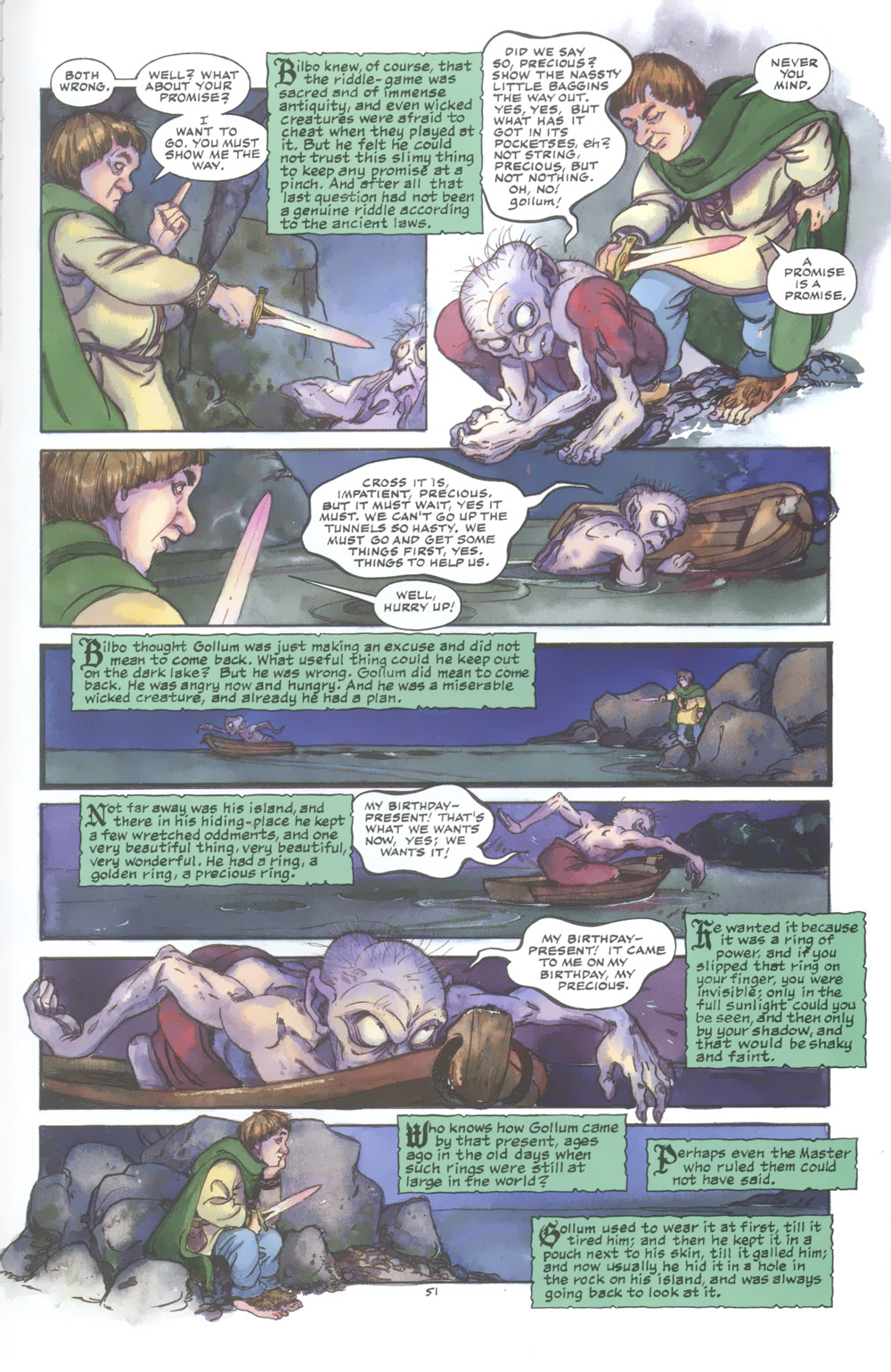 Read online The Hobbit comic -  Issue # TPB - 57