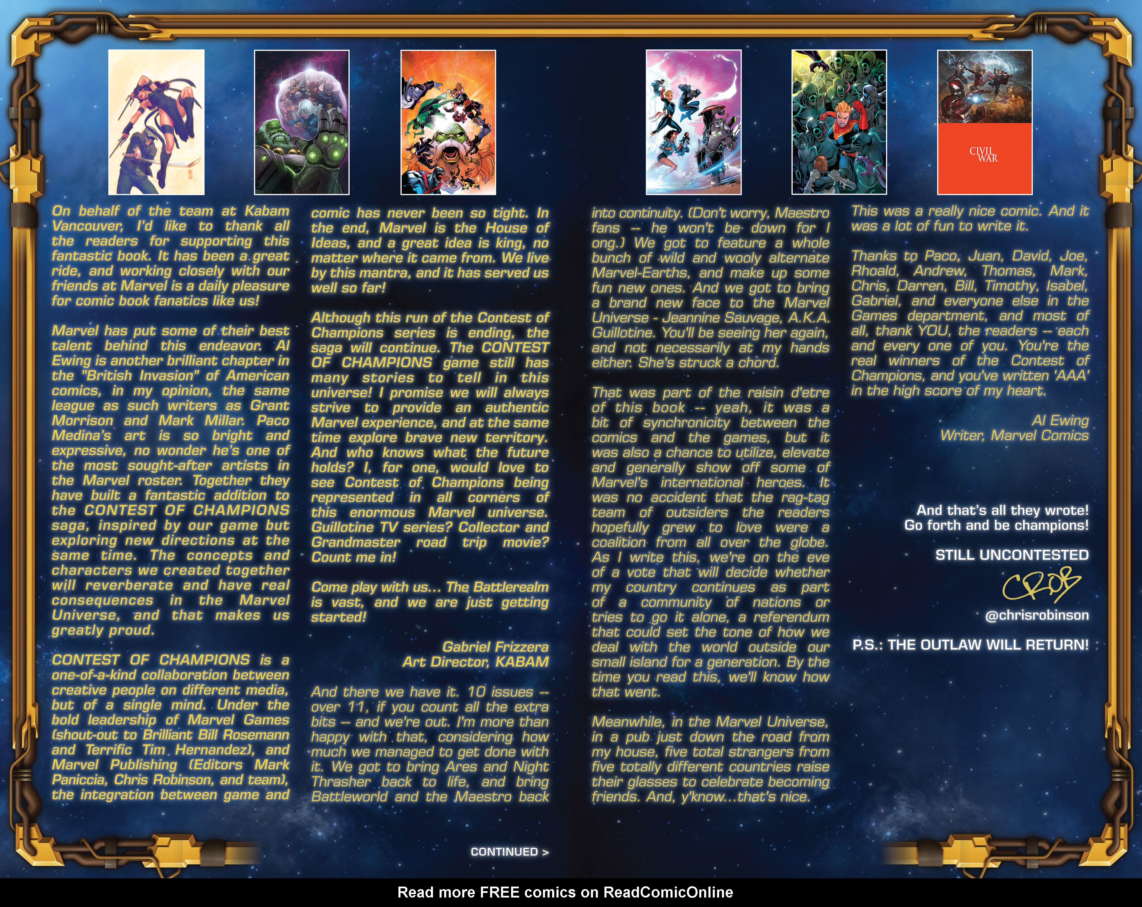 Read online Contest of Champions (2015) comic -  Issue #10 - 30