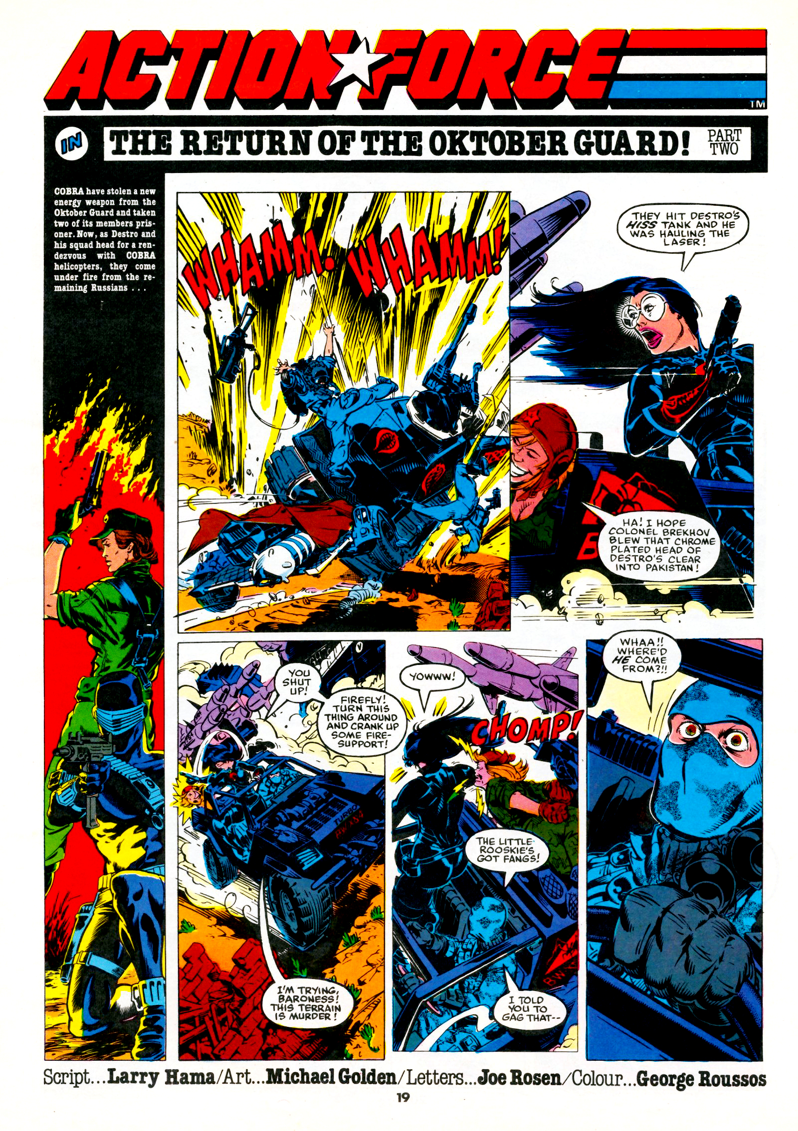 Read online Action Force comic -  Issue #31 - 23