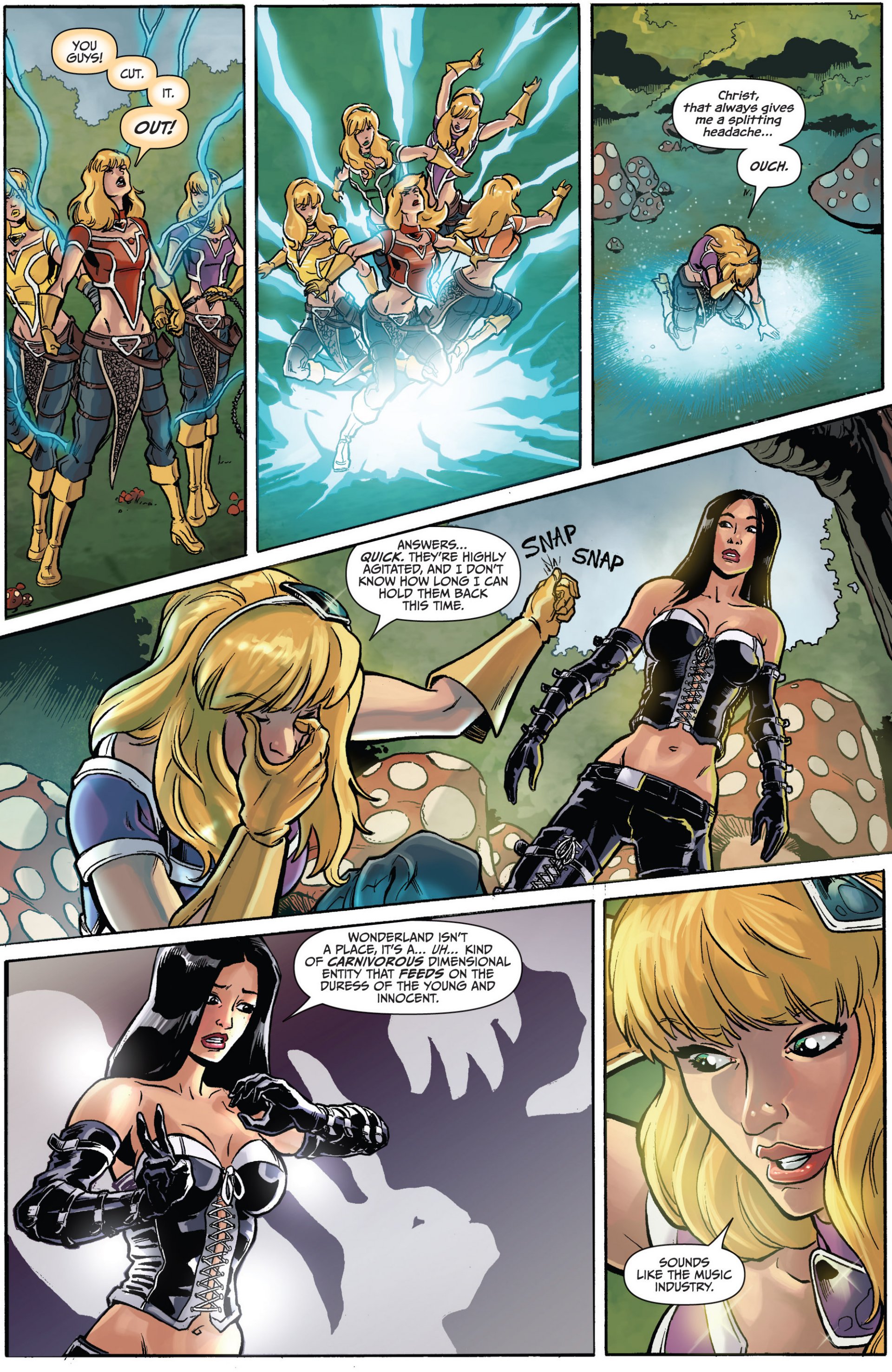Read online Grimm Fairy Tales presents Wonderland comic -  Issue #23 - 8