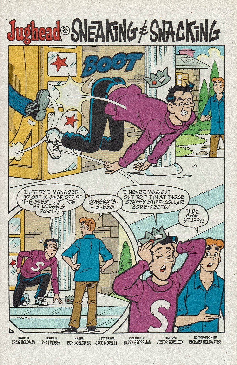 Read online Archie's Pal Jughead Comics comic -  Issue #180 - 3
