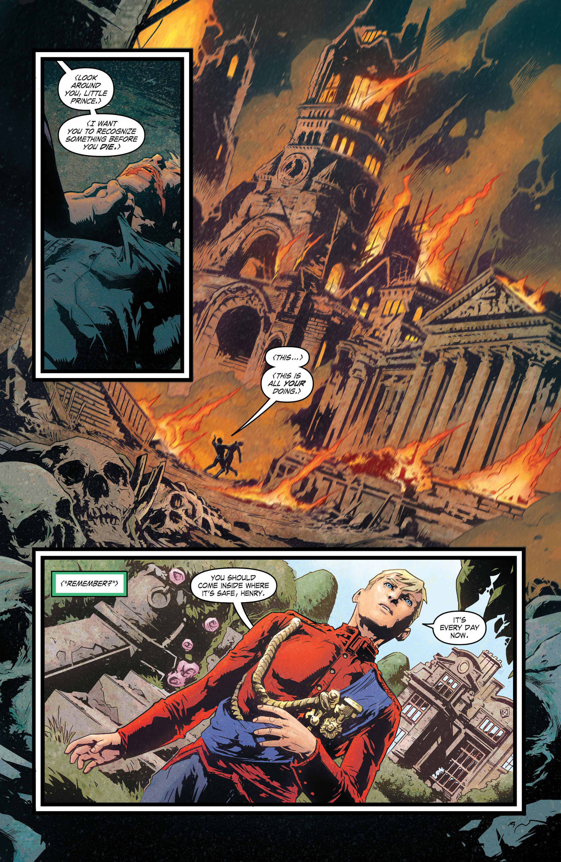 Read online The Royals: Masters of War comic -  Issue #1 - 8