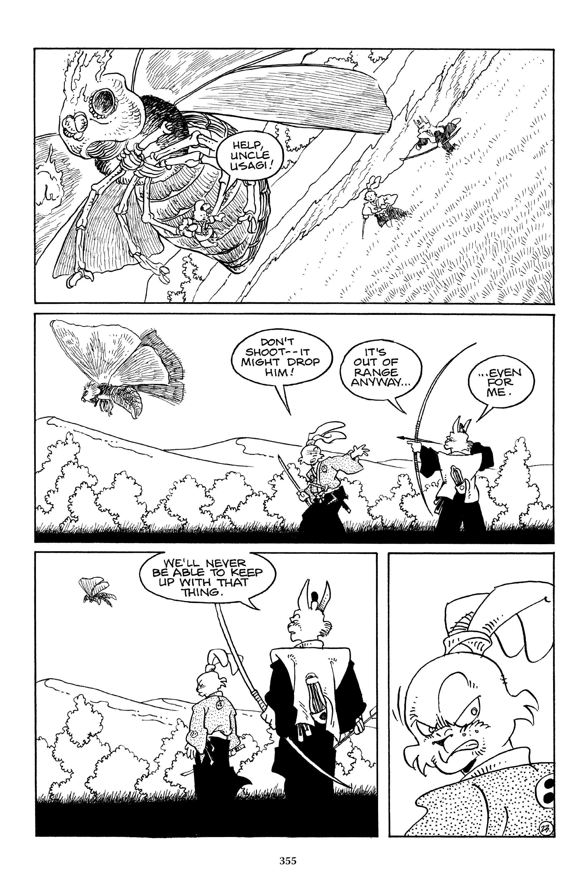 Read online The Usagi Yojimbo Saga comic -  Issue # TPB 4 - 352