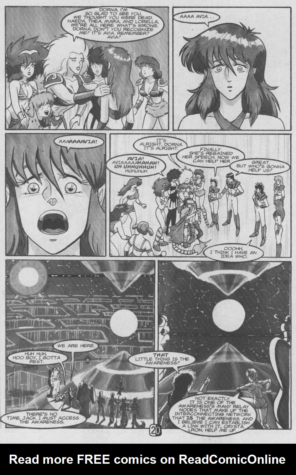 Read online Robotech II: The Sentinels comic -  Issue #5 - 22