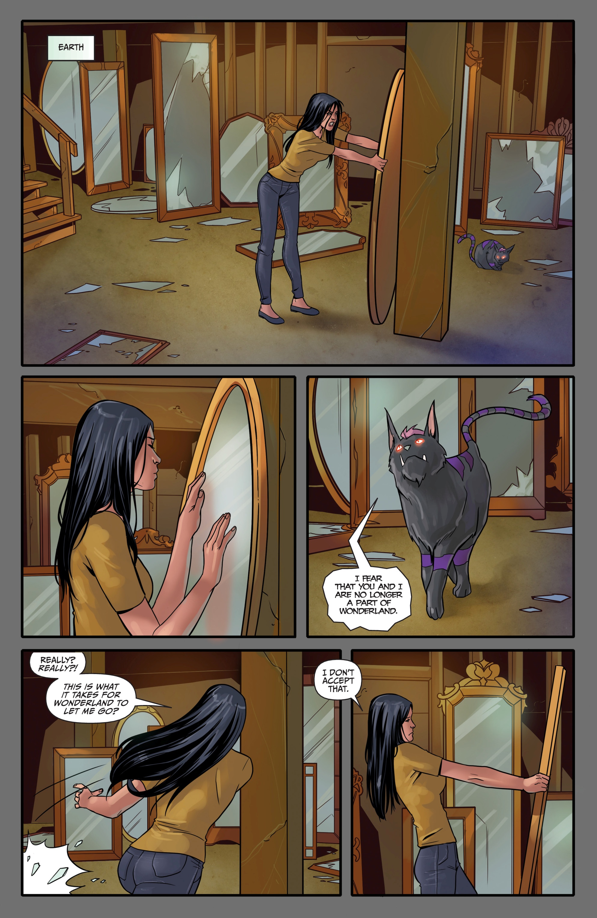 Read online Grimm Fairy Tales presents Wonderland comic -  Issue #42 - 22