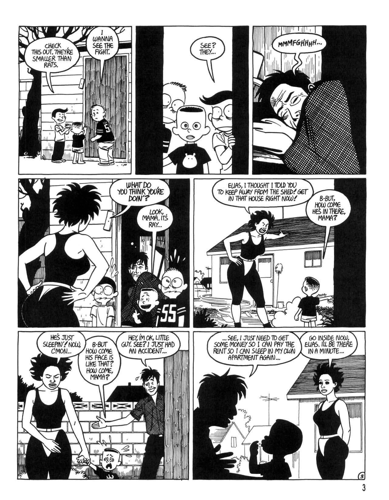 Read online Love and Rockets (1982) comic -  Issue #35 - 5