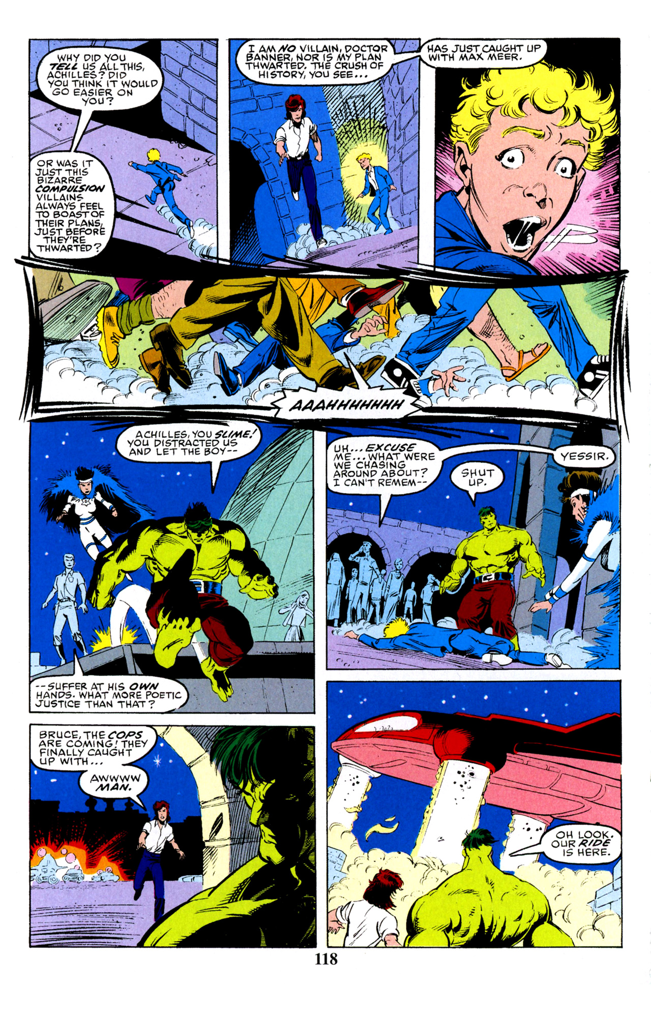 Read online Hulk Visionaries: Peter David comic -  Issue # TPB 7 - 117