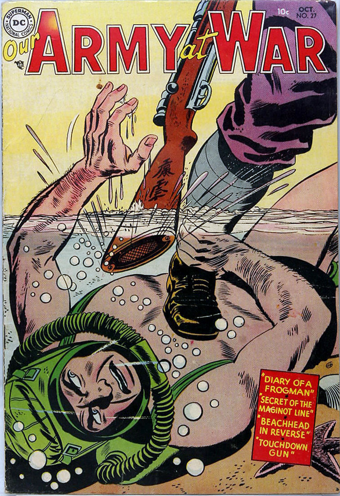 Read online Our Army at War (1952) comic -  Issue #27 - 1