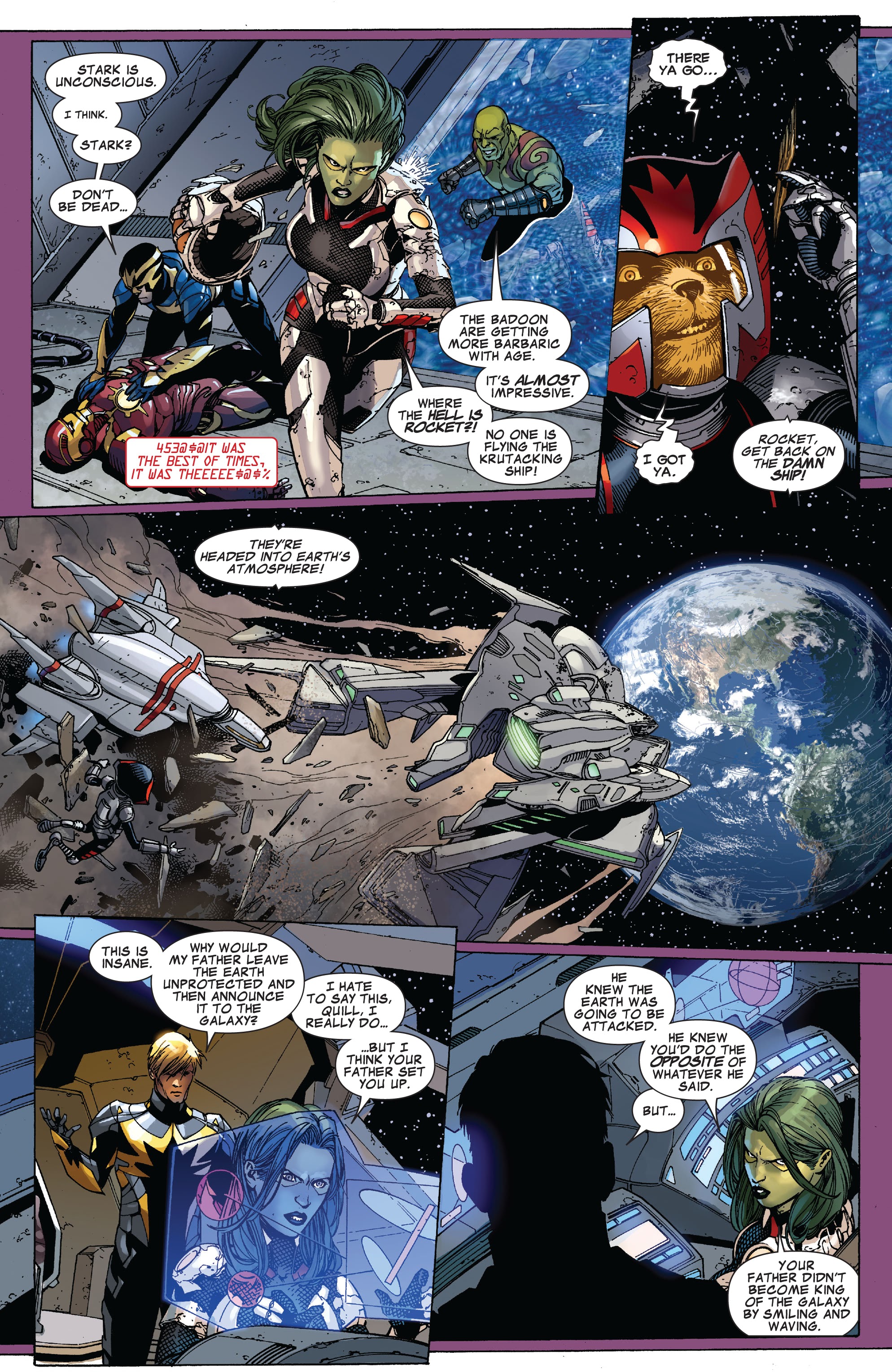 Read online Guardians Of The Galaxy by Brian Michael Bendis comic -  Issue # TPB 1 (Part 1) - 52