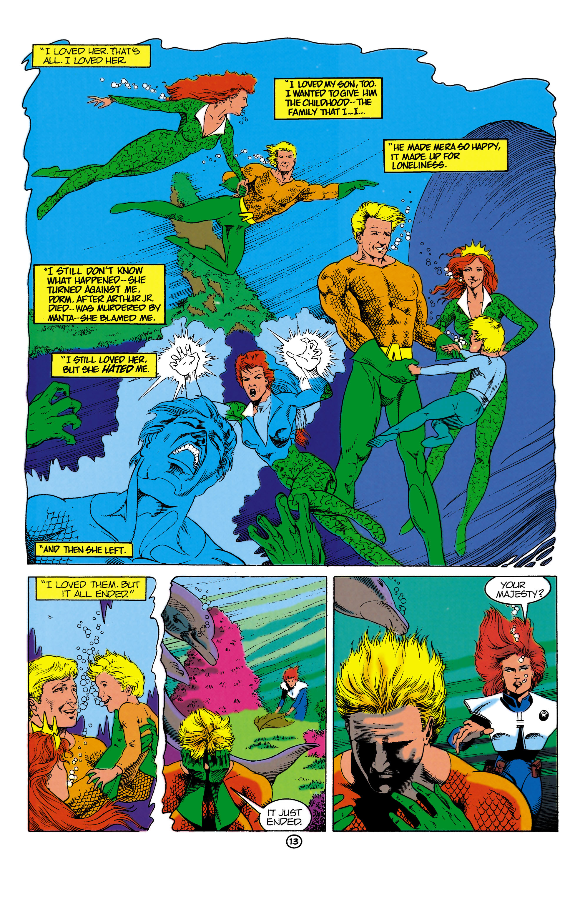 Read online Aquaman (1991) comic -  Issue #1 - 13