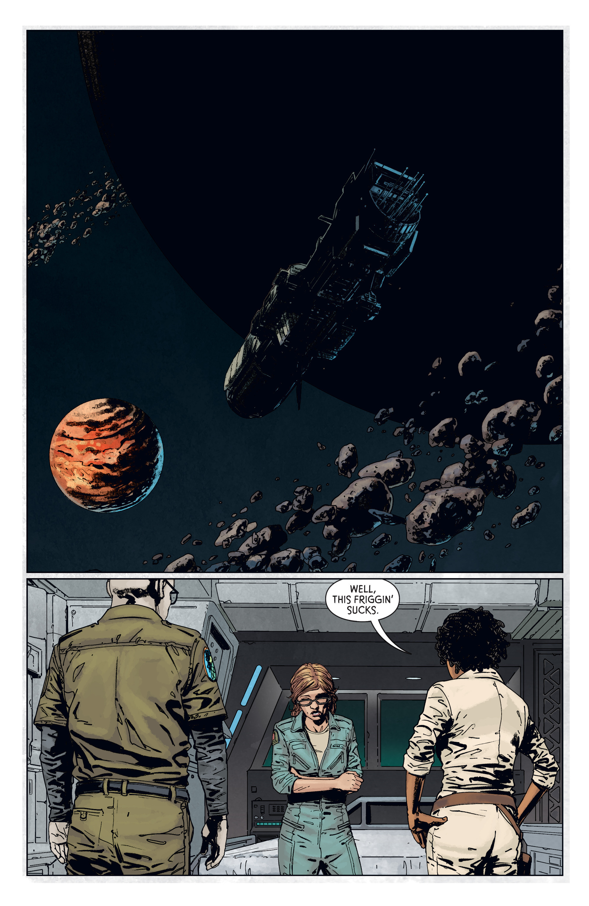 Read online Aliens: Defiance comic -  Issue #7 - 3