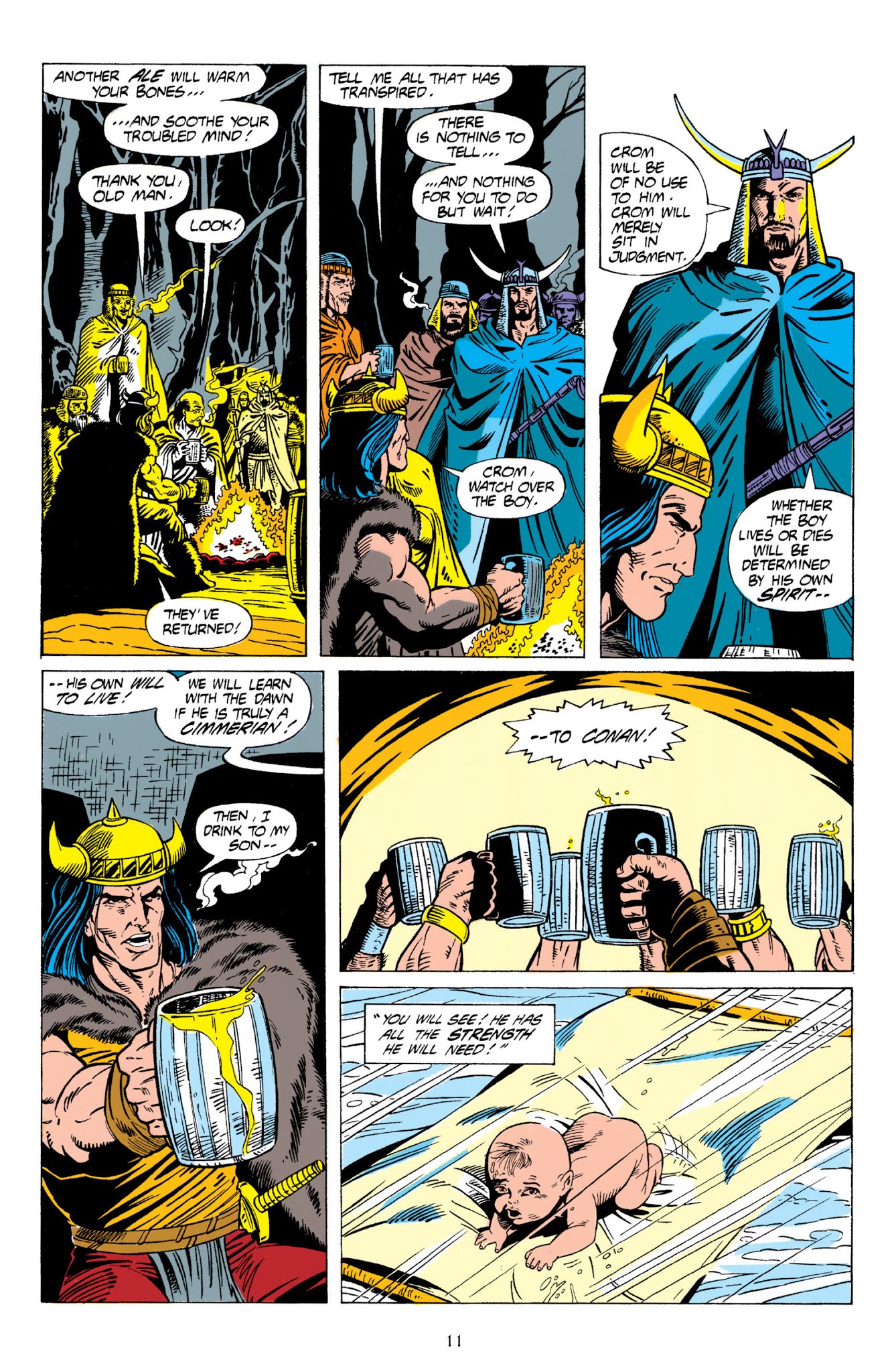 Read online The Chronicles of Conan comic -  Issue # TPB 30 (Part 1) - 13