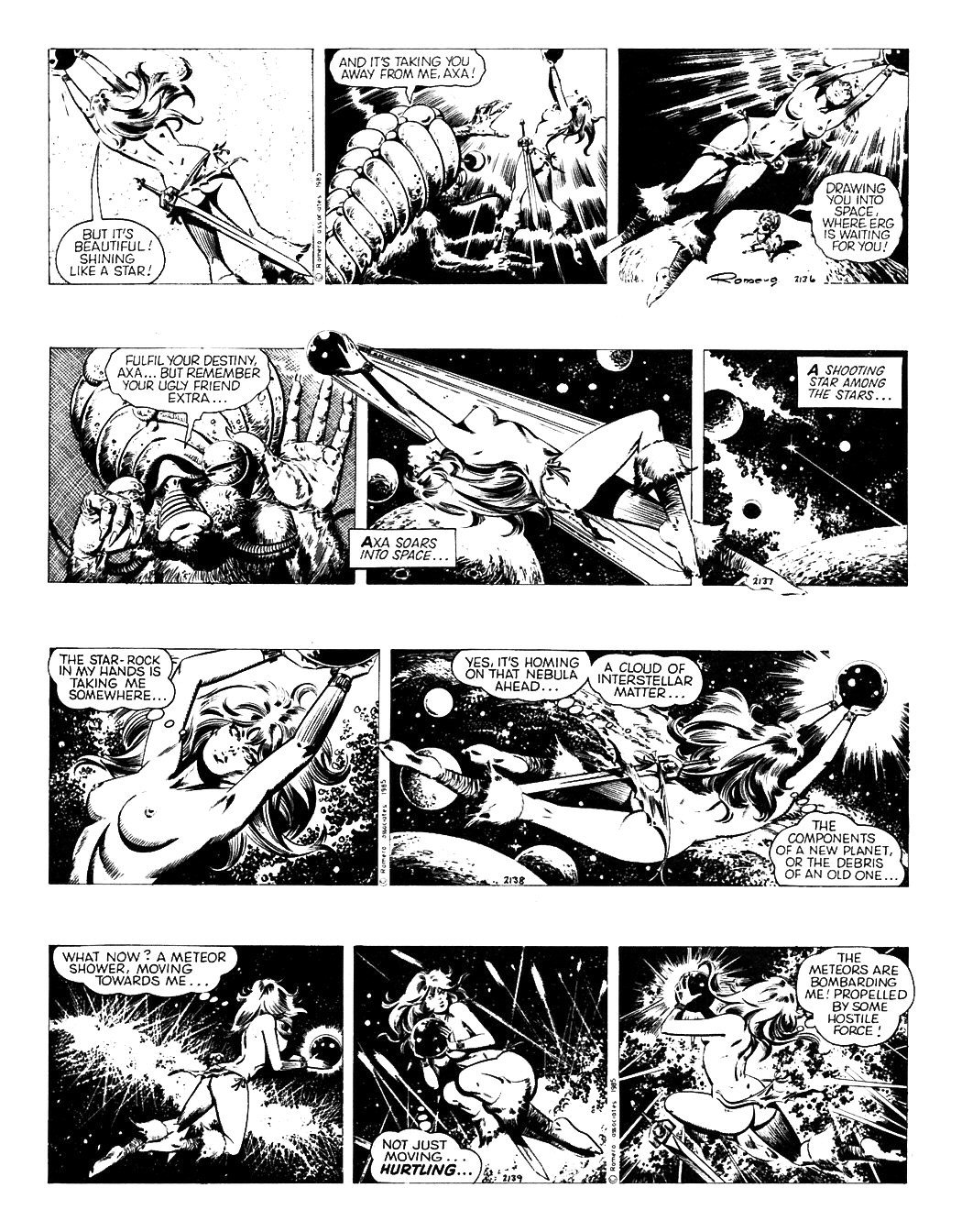 Read online Axa comic -  Issue #9 - 59