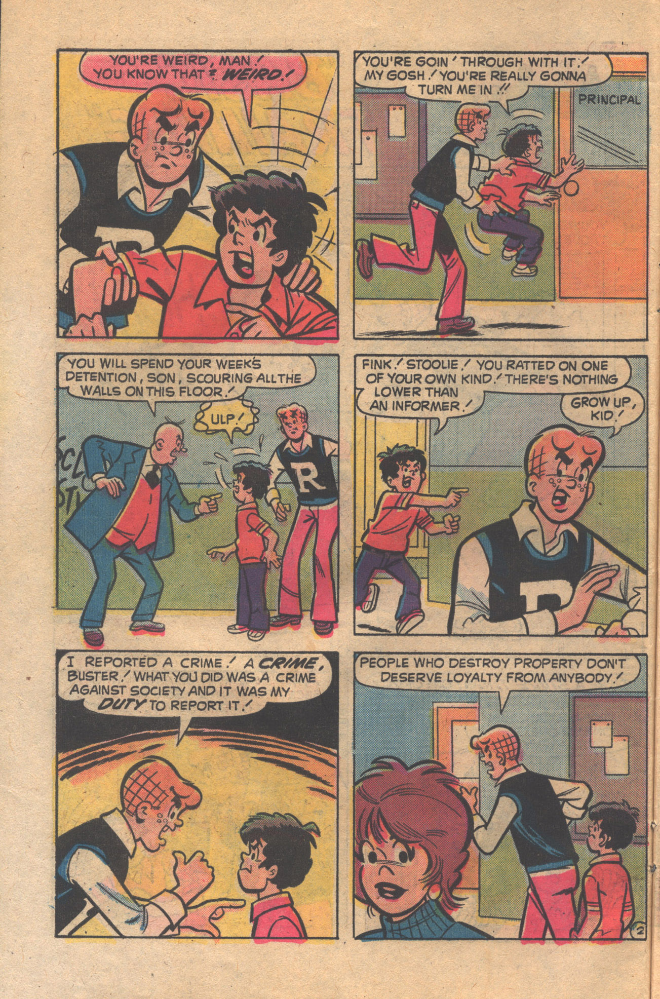 Read online Archie at Riverdale High (1972) comic -  Issue #26 - 30