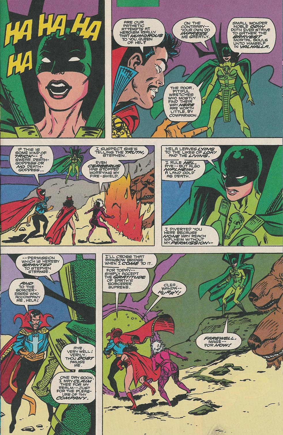 Read online Doctor Strange: Sorcerer Supreme comic -  Issue #35 - 12