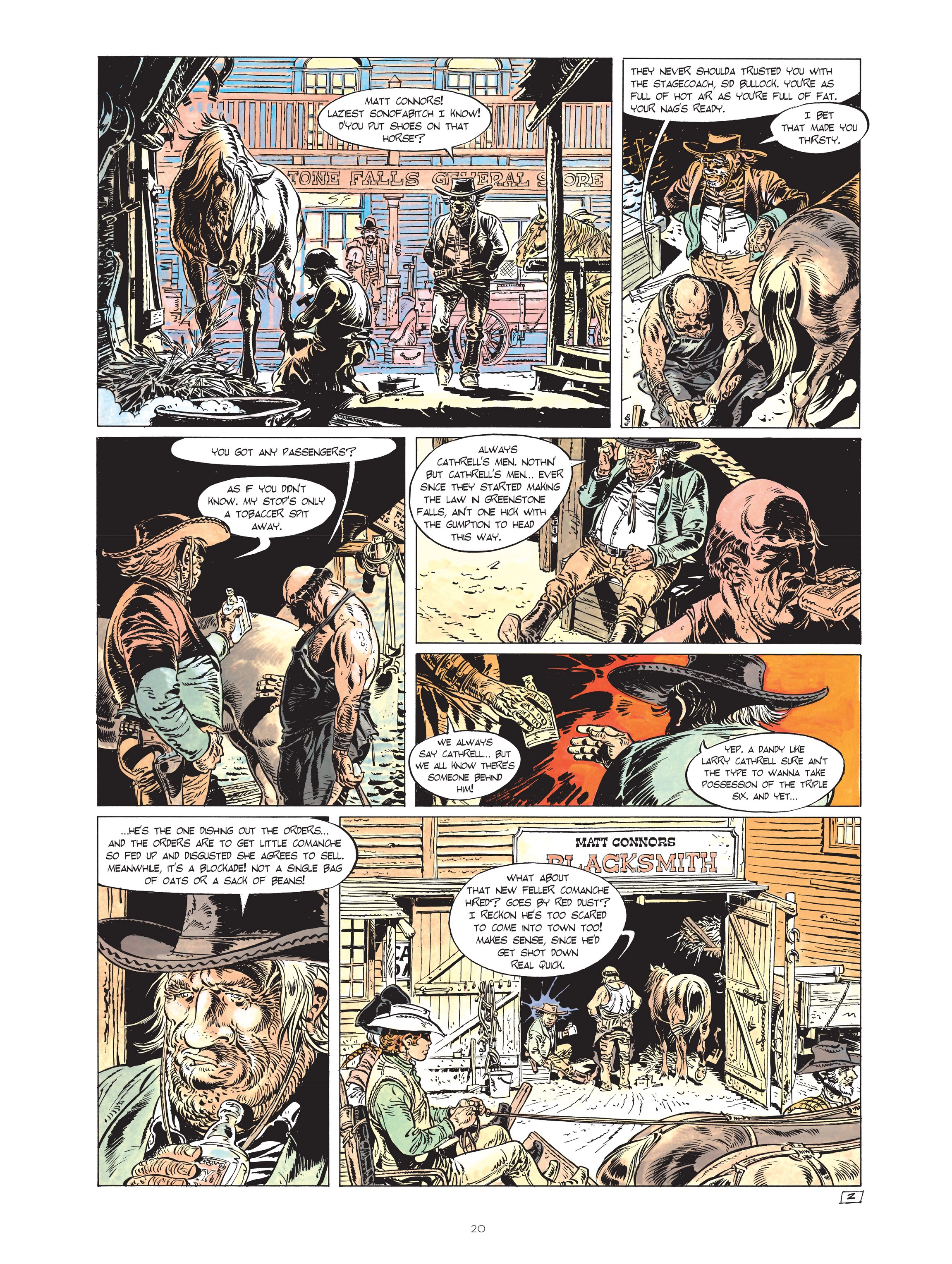Read online Comanche comic -  Issue #1 - 21