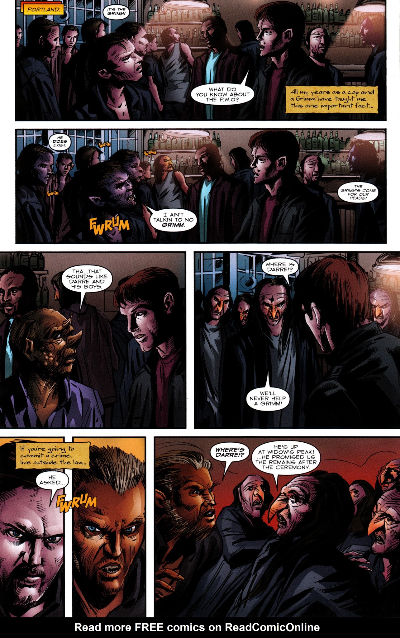 Read online Grimm (2013) comic -  Issue #0 - 14