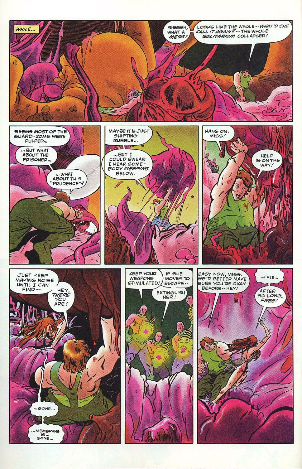 Read online Warriors of Plasm comic -  Issue #6 - 13
