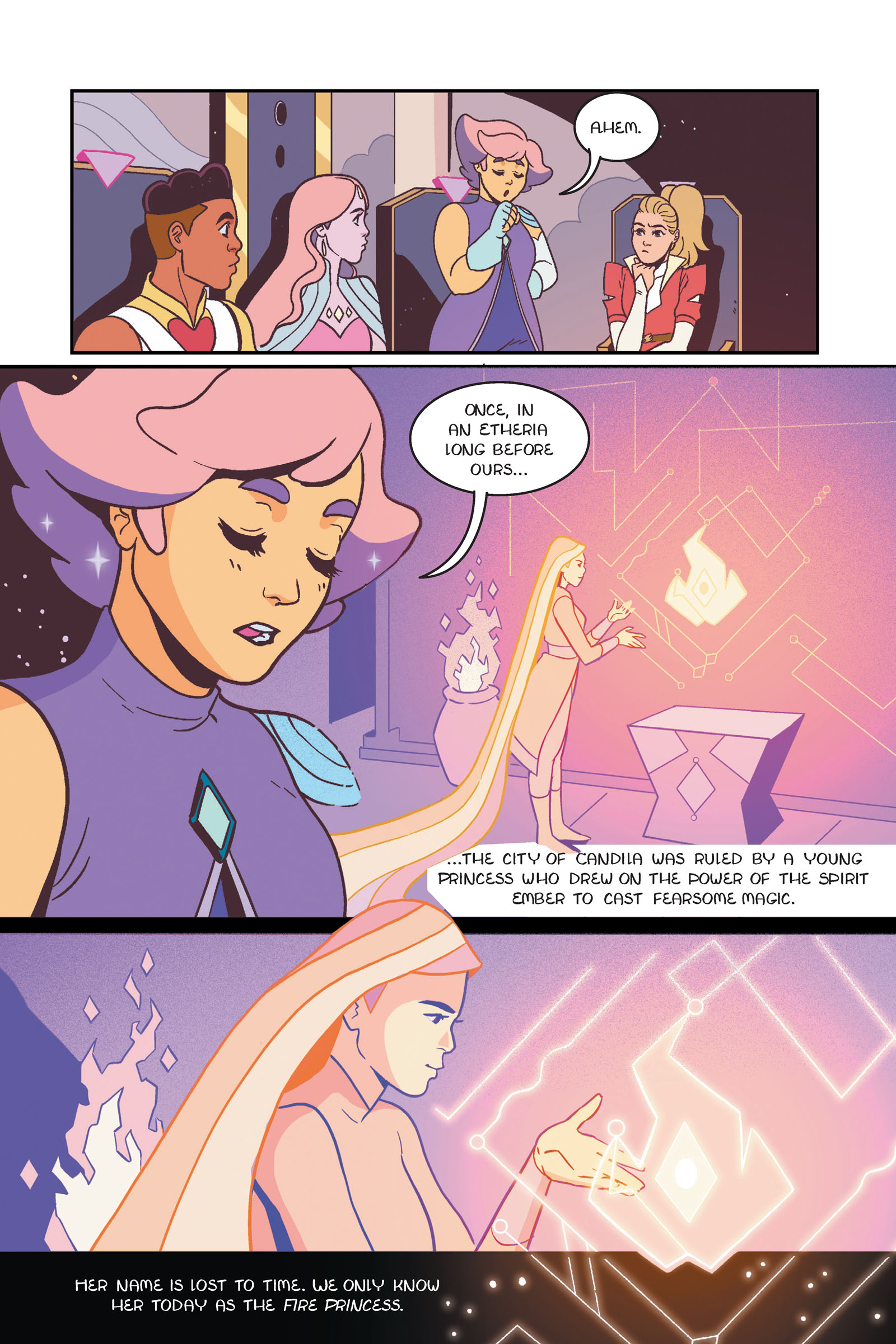 Read online She-Ra and the Princesses of Power: Legend of the Fire Princess comic -  Issue # TPB - 13
