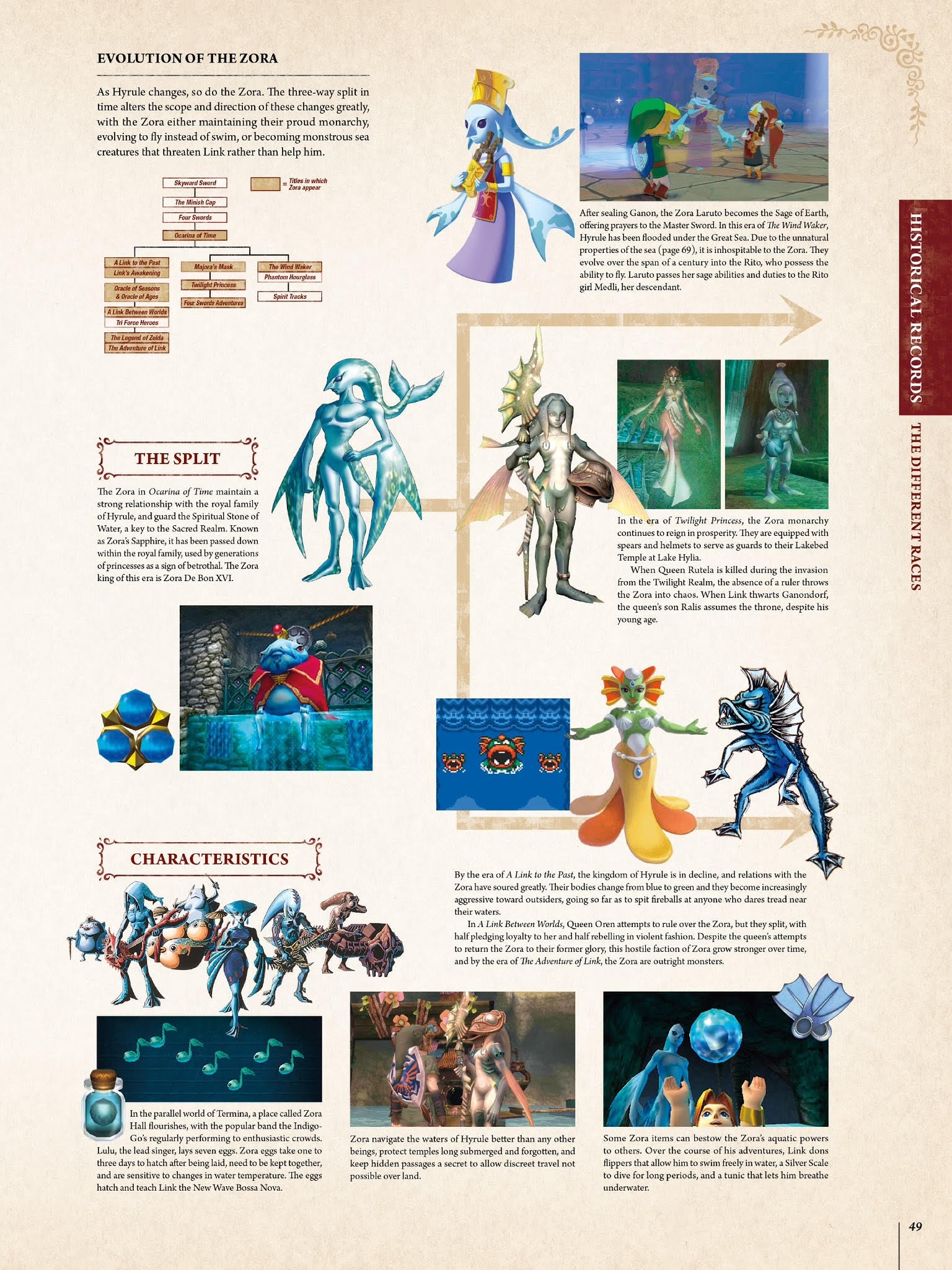 Read online The Legend of Zelda Encyclopedia comic -  Issue # TPB (Part 1) - 53
