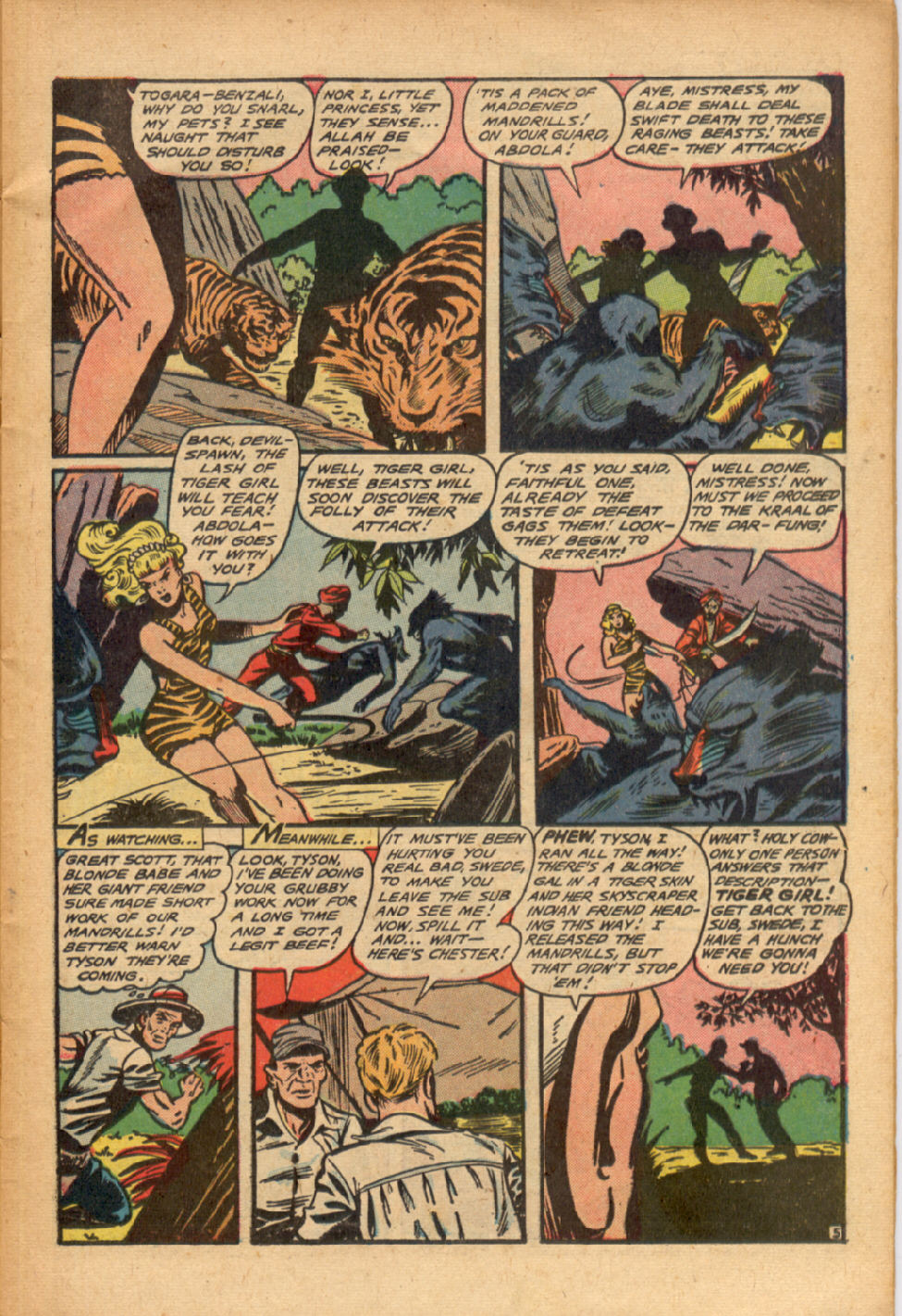 Read online Fight Comics comic -  Issue #64 - 7