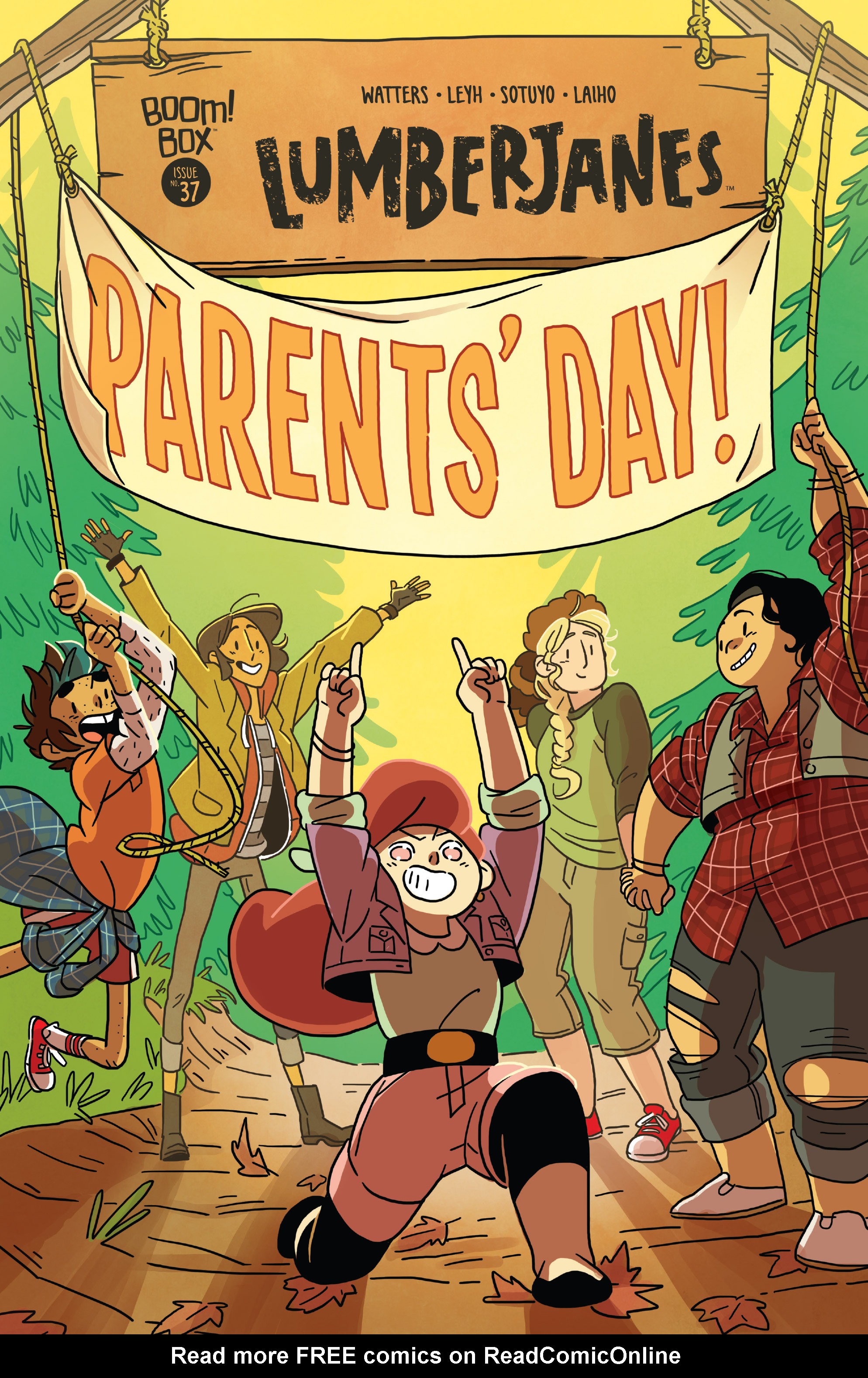 Read online Lumberjanes comic -  Issue #37 - 1