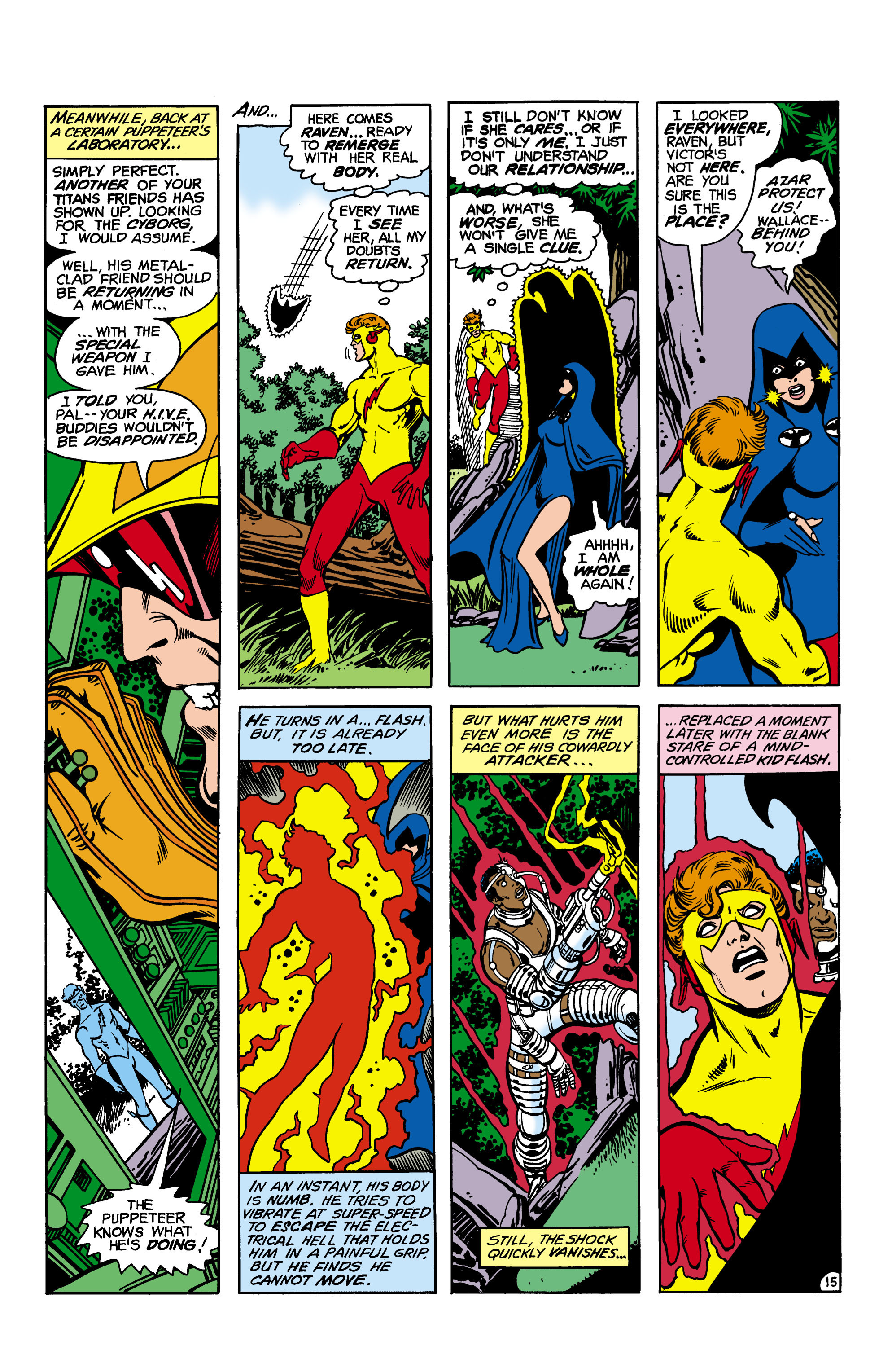 Read online The New Teen Titans (1980) comic -  Issue #9 - 16