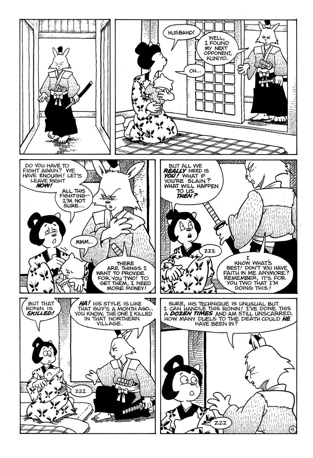 Read online Usagi Yojimbo (1987) comic -  Issue #26 - 11