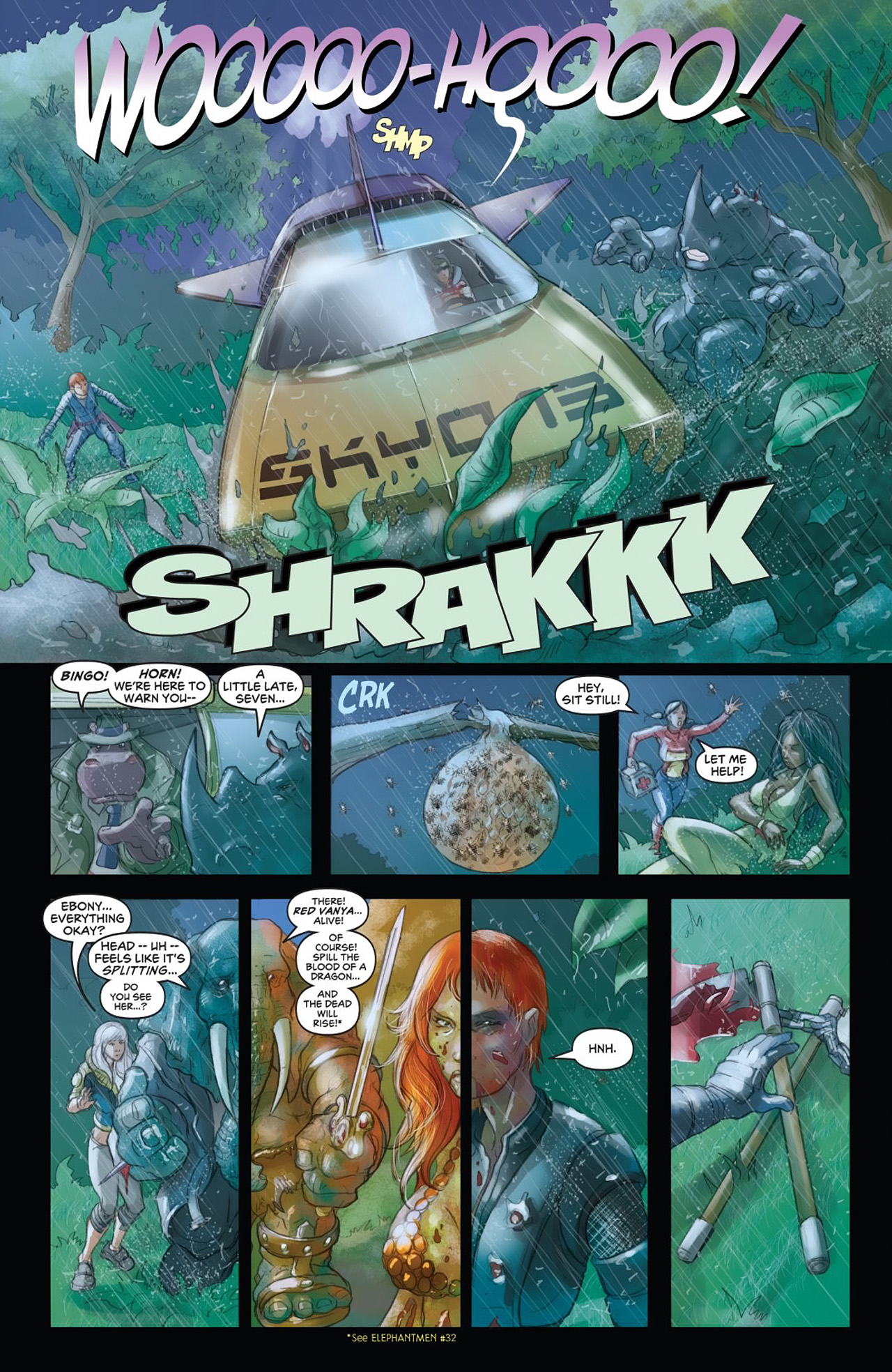 Read online Elephantmen comic -  Issue #39 - 32