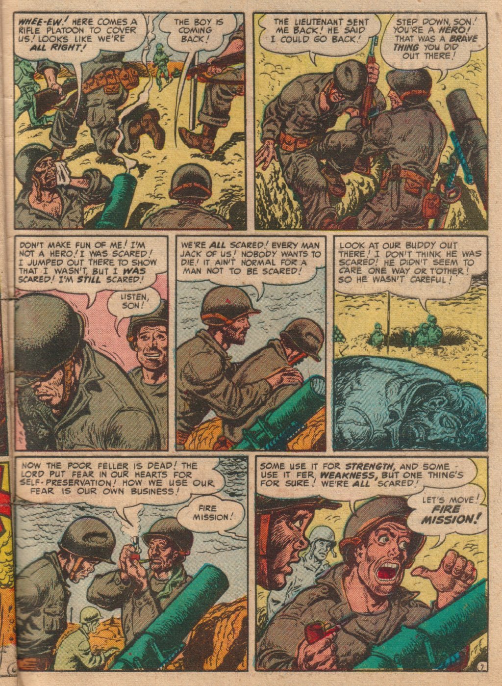 Read online Two-Fisted Tales comic -  Issue #29 - 33