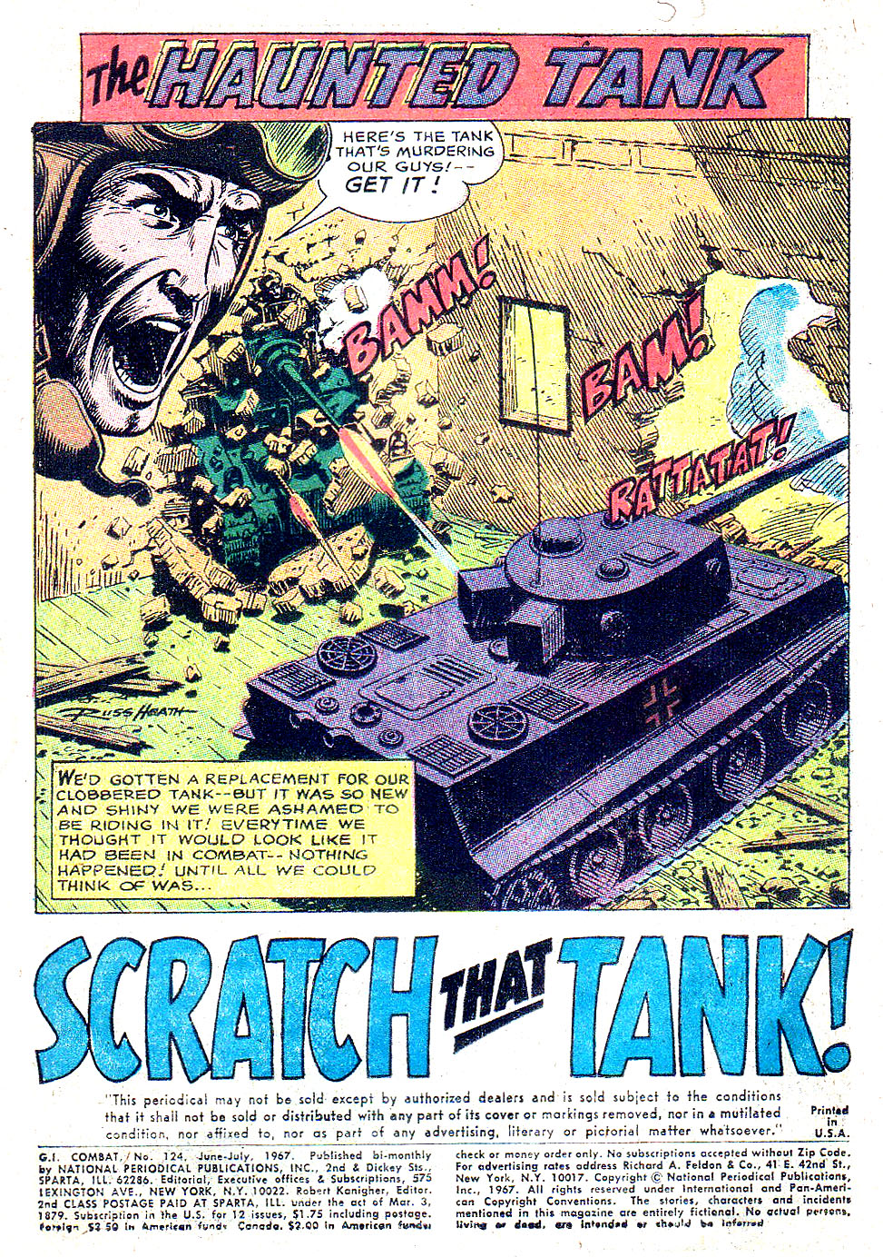 Read online G.I. Combat (1952) comic -  Issue #124 - 3