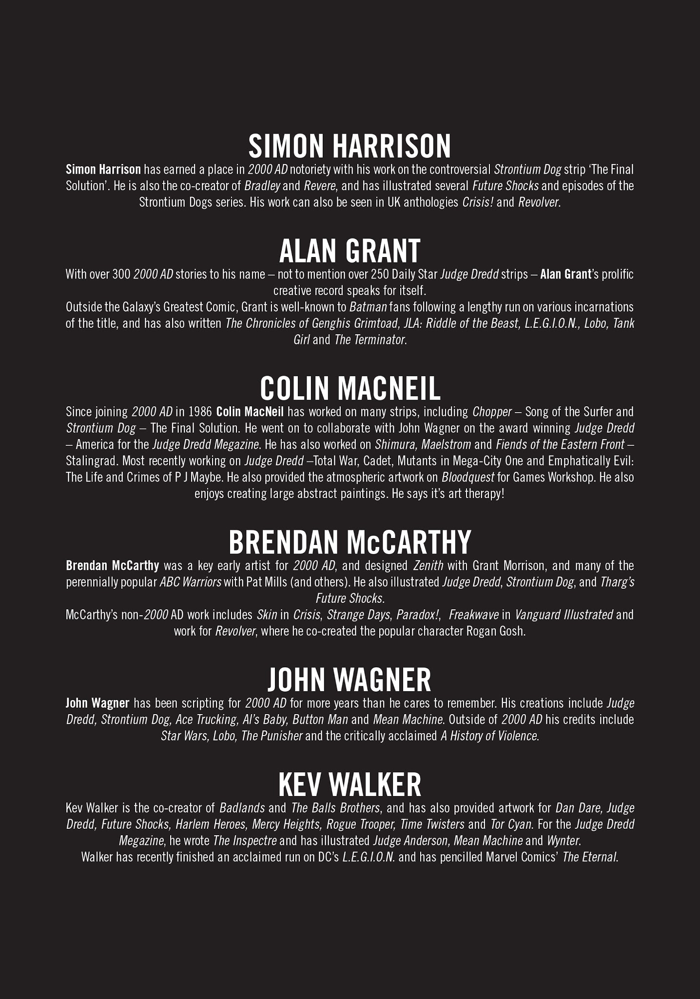 Read online Strontium Dog: The Final Solution comic -  Issue # TPB - 208