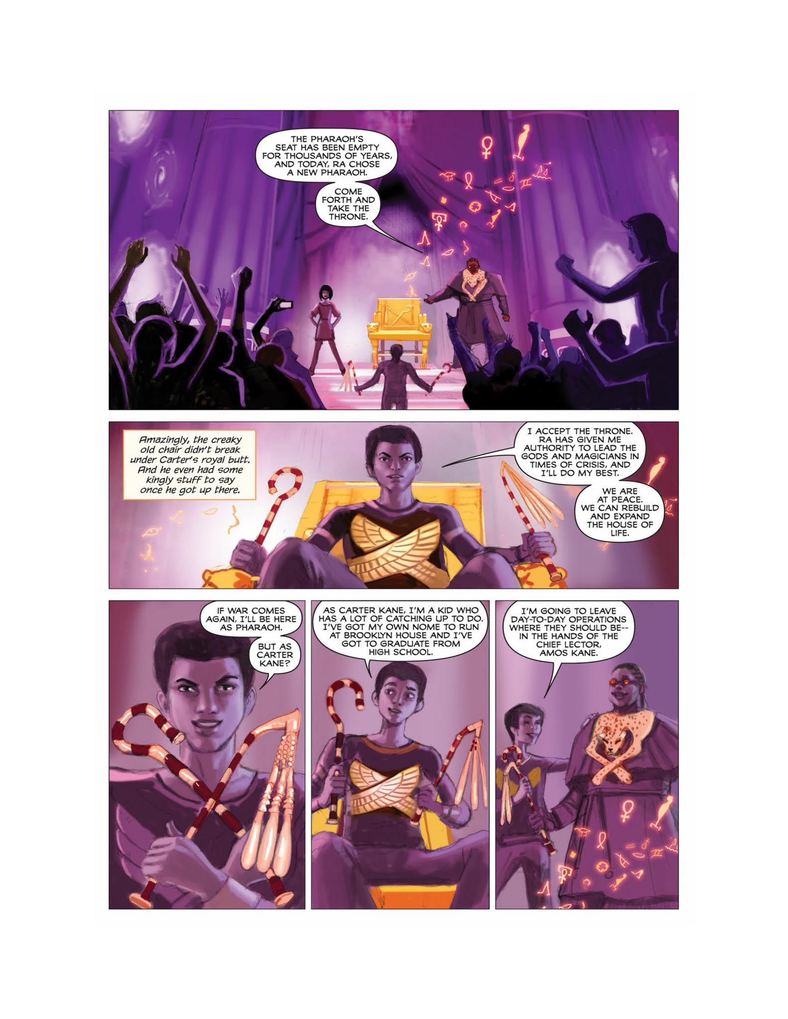 Read online The Kane Chronicles comic -  Issue # TPB 3 (Part 2) - 57