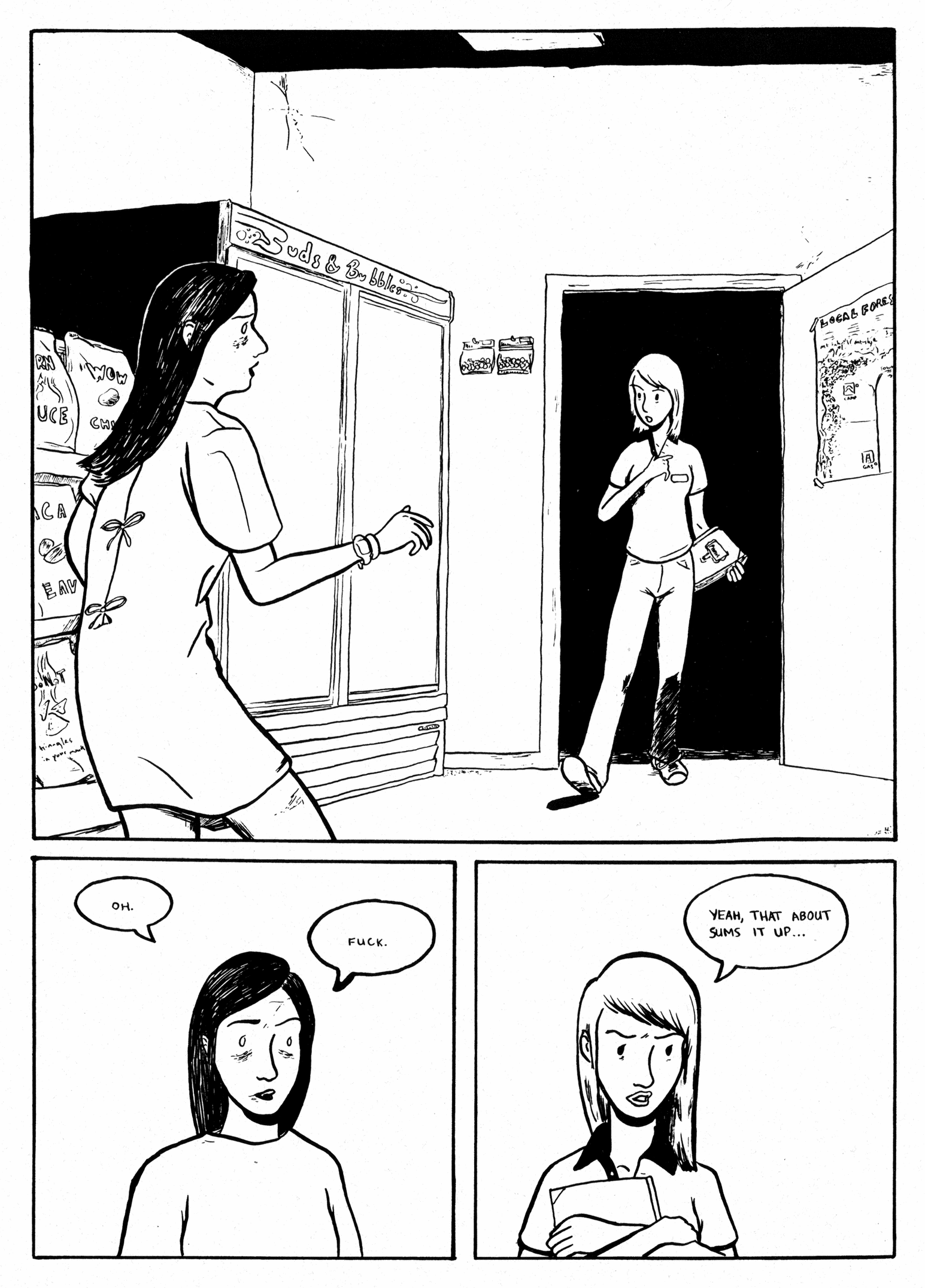 Read online Only Skin comic -  Issue #3 - 24