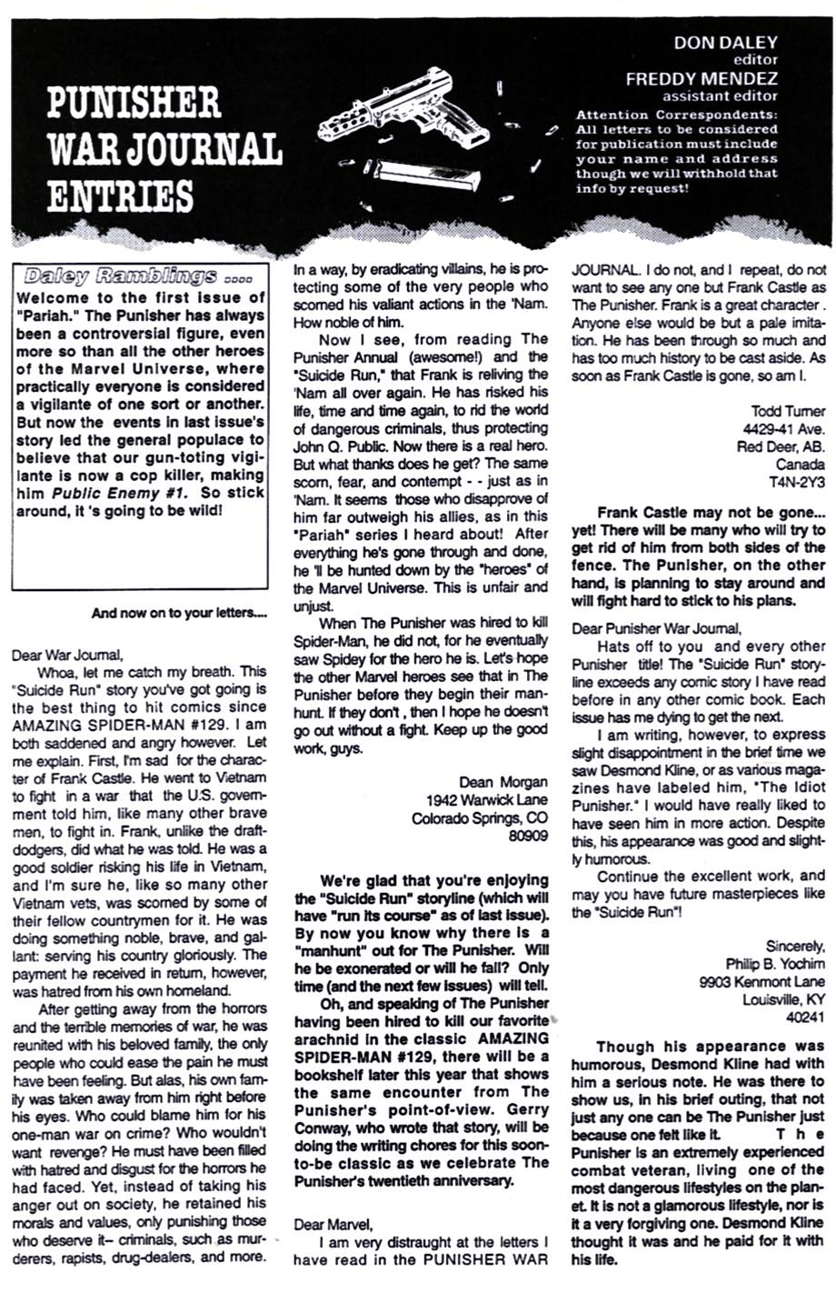 Read online The Punisher War Journal comic -  Issue #65 - 23