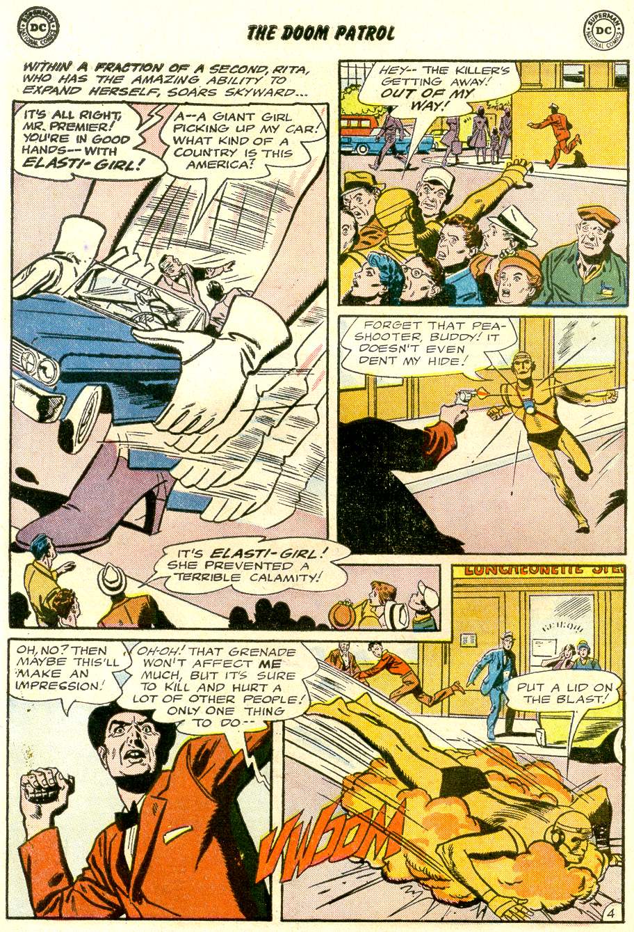 Read online Doom Patrol (1964) comic -  Issue #93 - 6