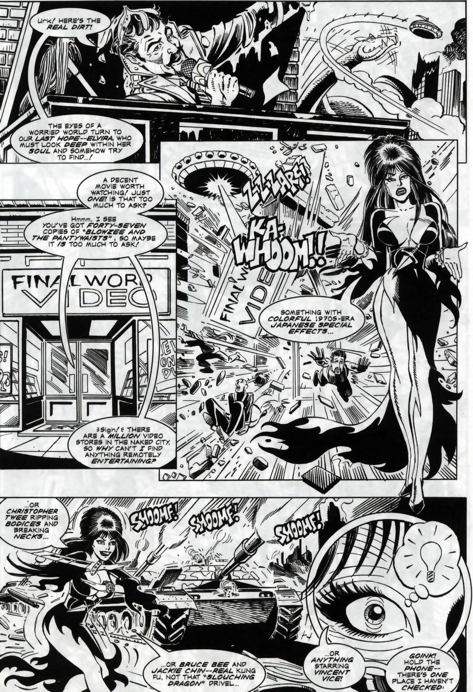Read online Elvira, Mistress of the Dark comic -  Issue #118 - 22