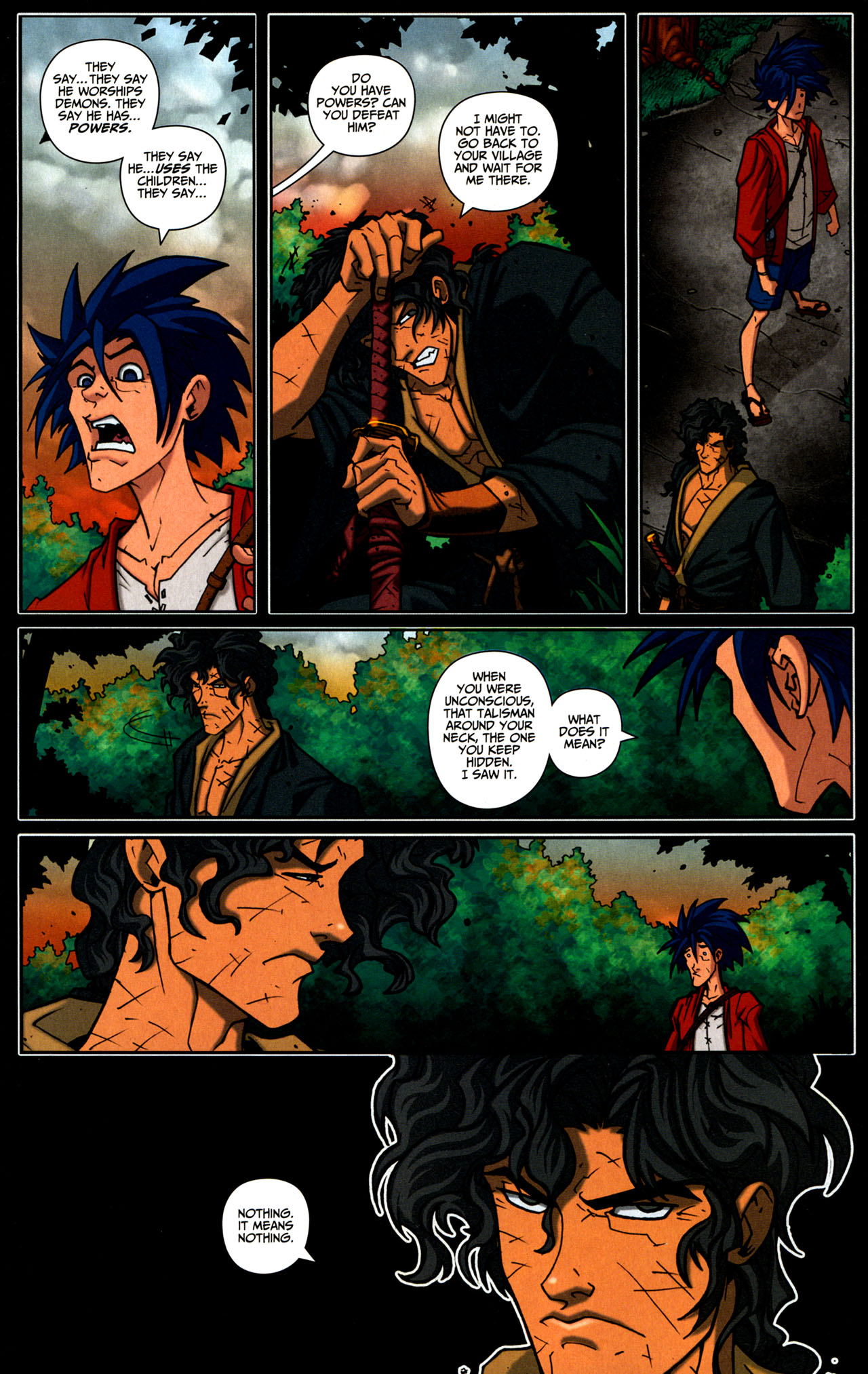 Read online Ninja Scroll comic -  Issue #11 - 11