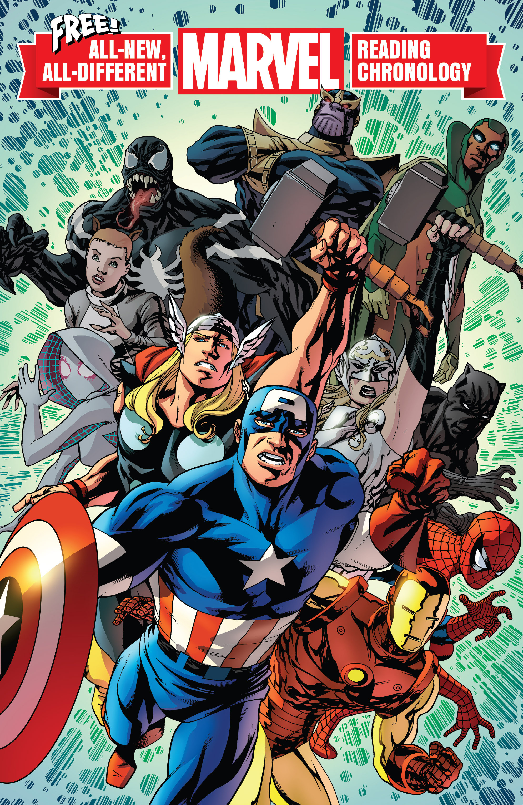 Read online All-New, All-Different Marvel Reading Chronology comic -  Issue # Full - 1