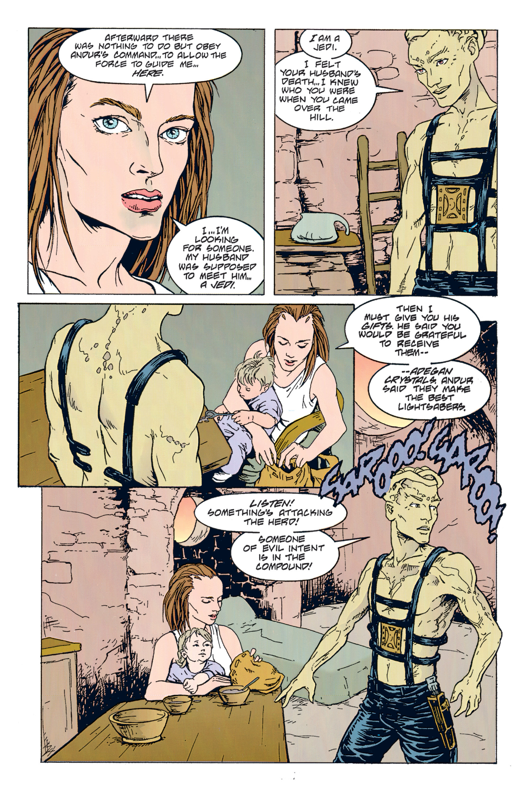 Read online Star Wars: Tales of the Jedi - Knights of The Old Republic comic -  Issue #3 - 22