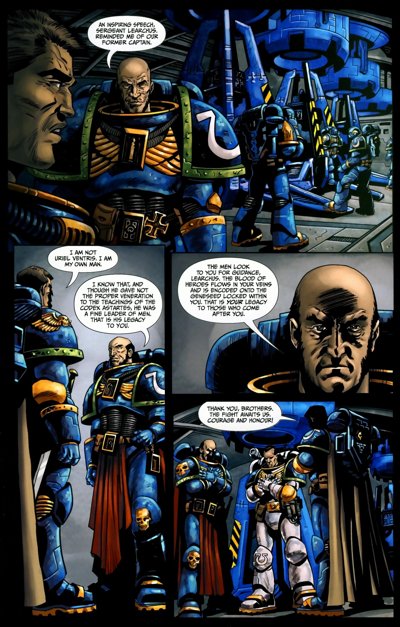 Read online Warhammer 40,000: Defenders of Ultramar comic -  Issue #1 - 23