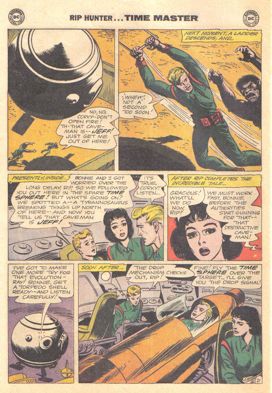 Read online Rip Hunter...Time Master comic -  Issue #18 - 27