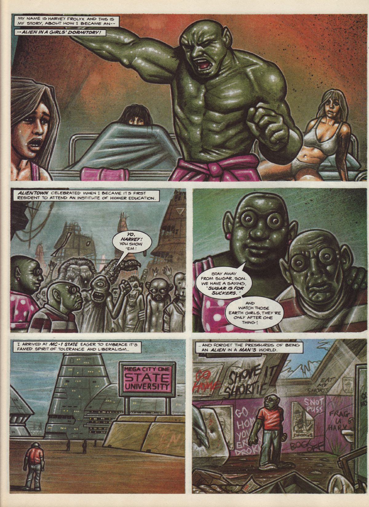 Read online Judge Dredd Megazine (vol. 3) comic -  Issue #11 - 35