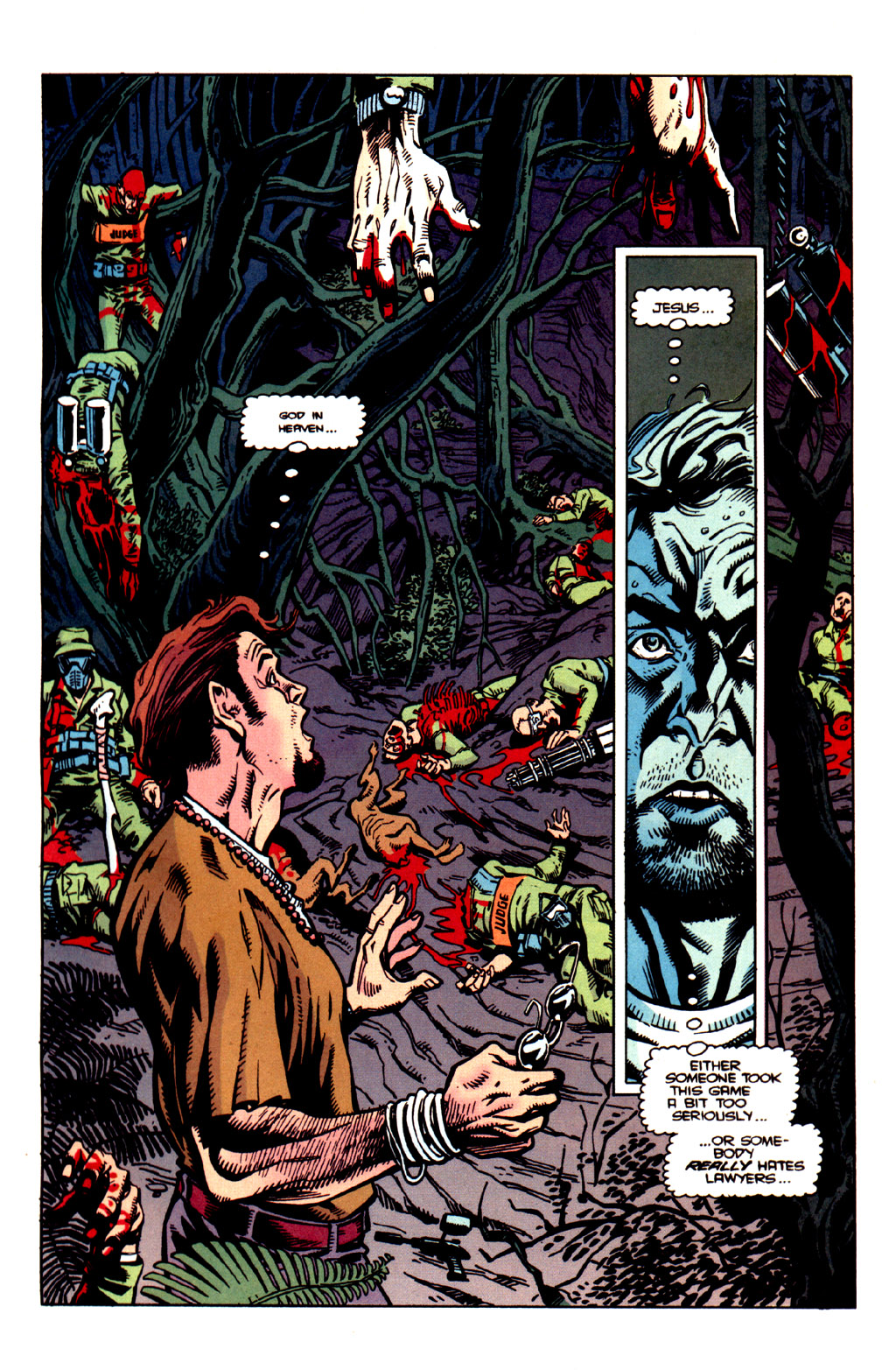 Read online Predator:  Bad Blood comic -  Issue #1 - 9